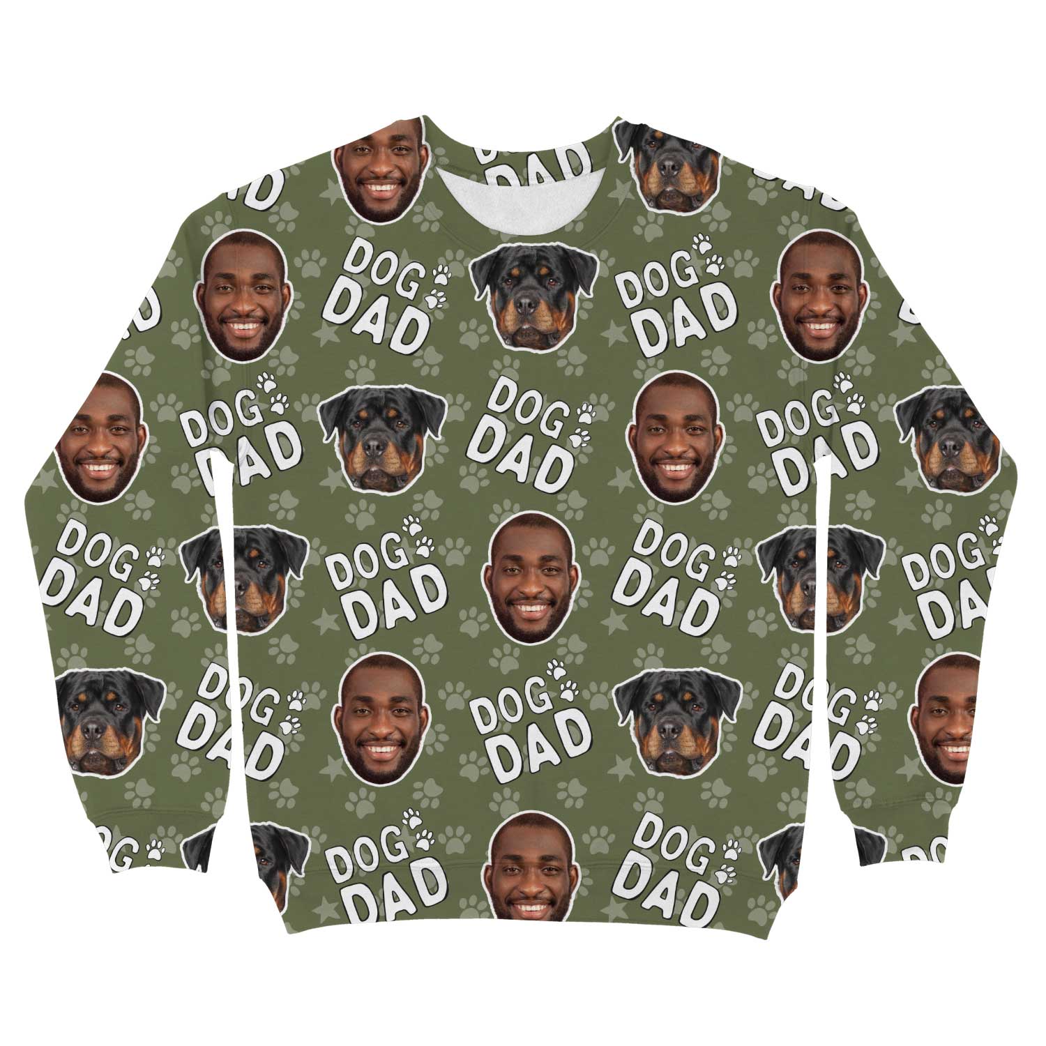 Dog Dad Personalised Sweatshirt