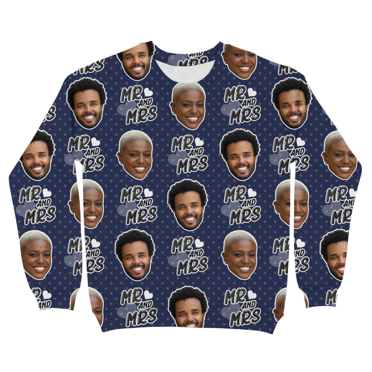 Mr & Mrs Personalised Sweatshirt