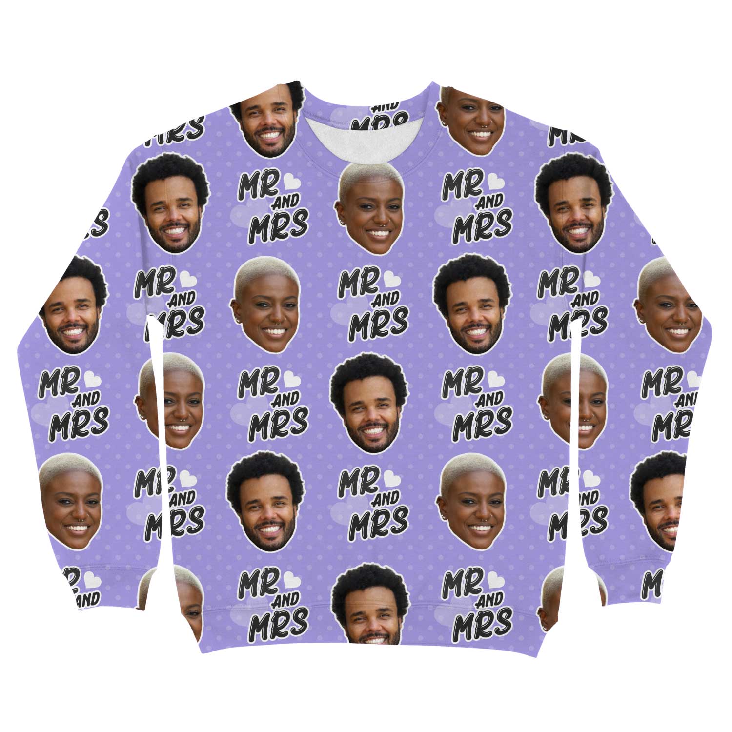 Mr & Mrs Personalised Sweatshirt