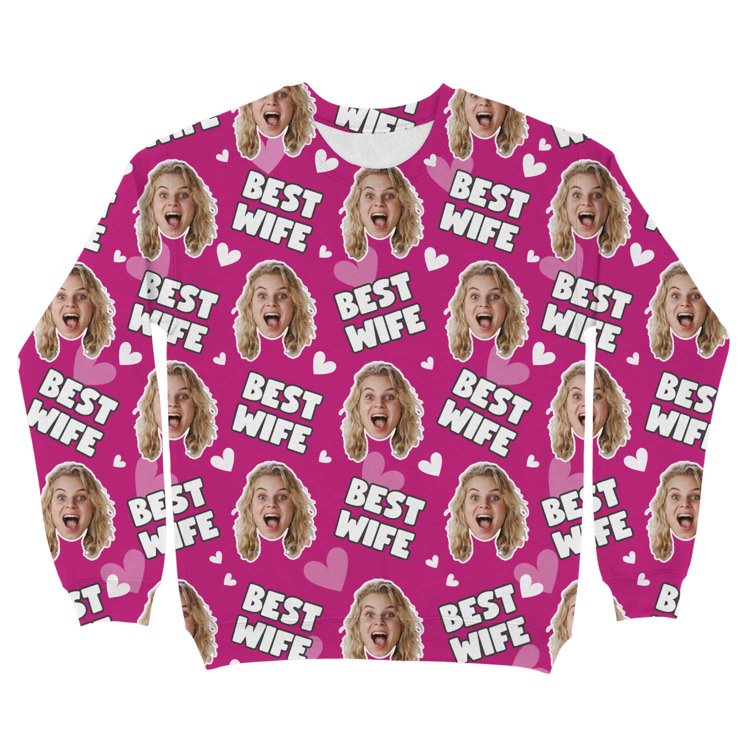 Best Wife Personalised Sweatshirt