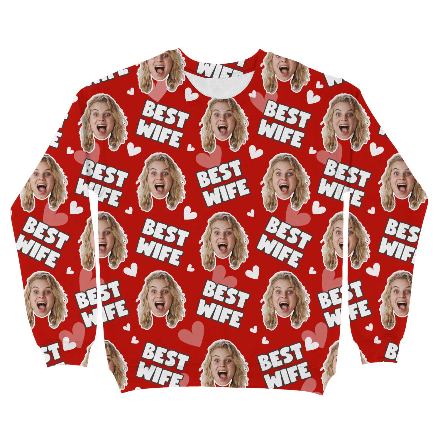 Best Wife Personalised Sweatshirt