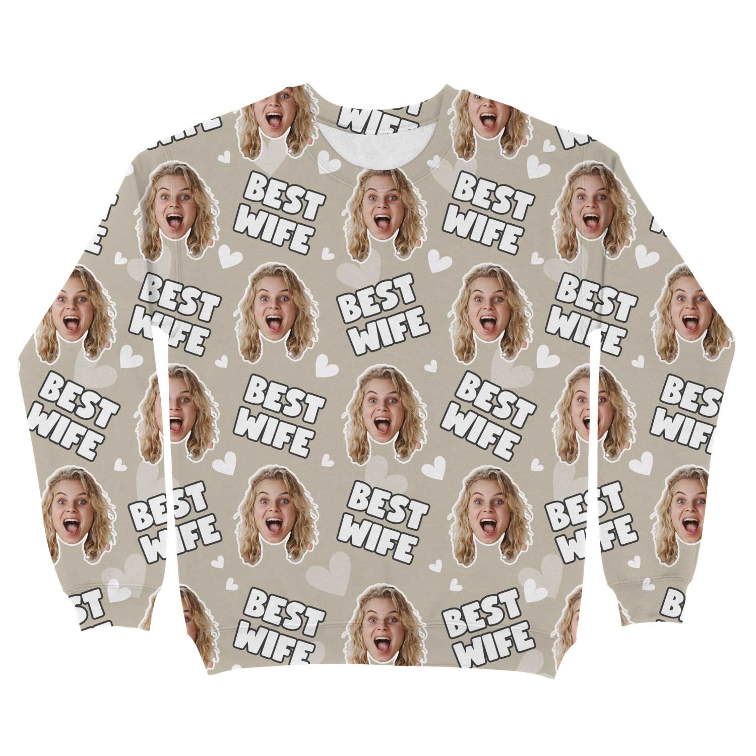 Best Wife Personalised Sweatshirt