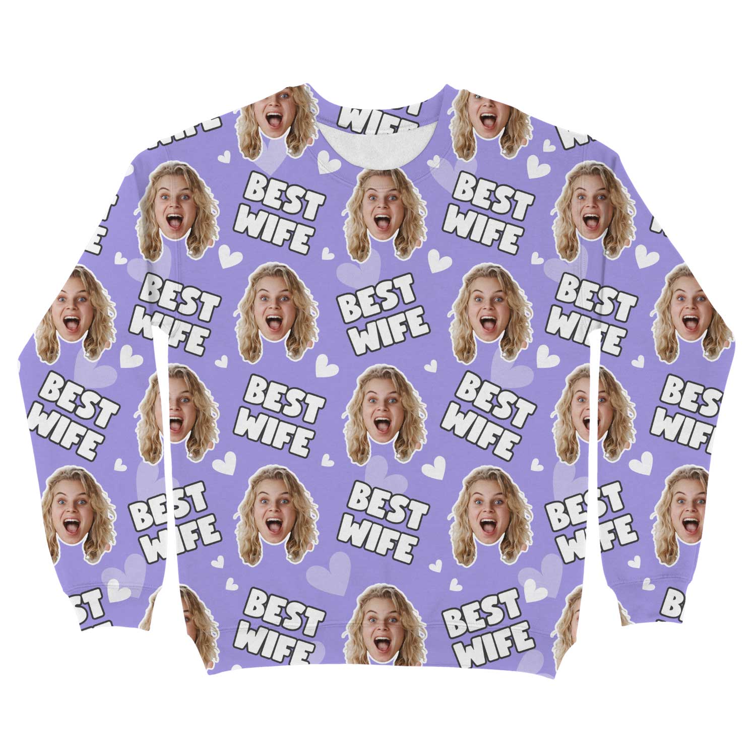 Best Wife Personalised Sweatshirt