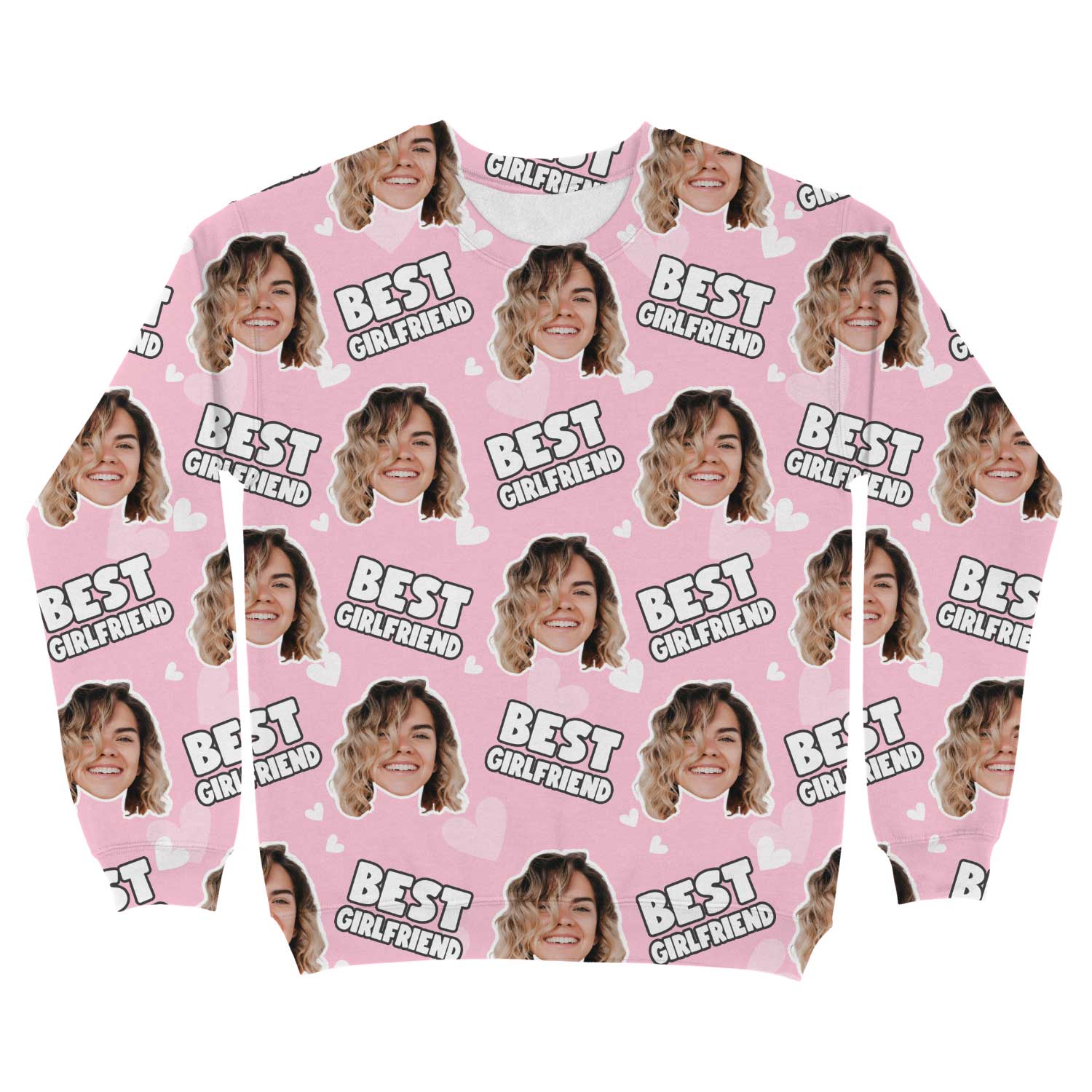 Best Girlfriend Personalised Sweatshirt