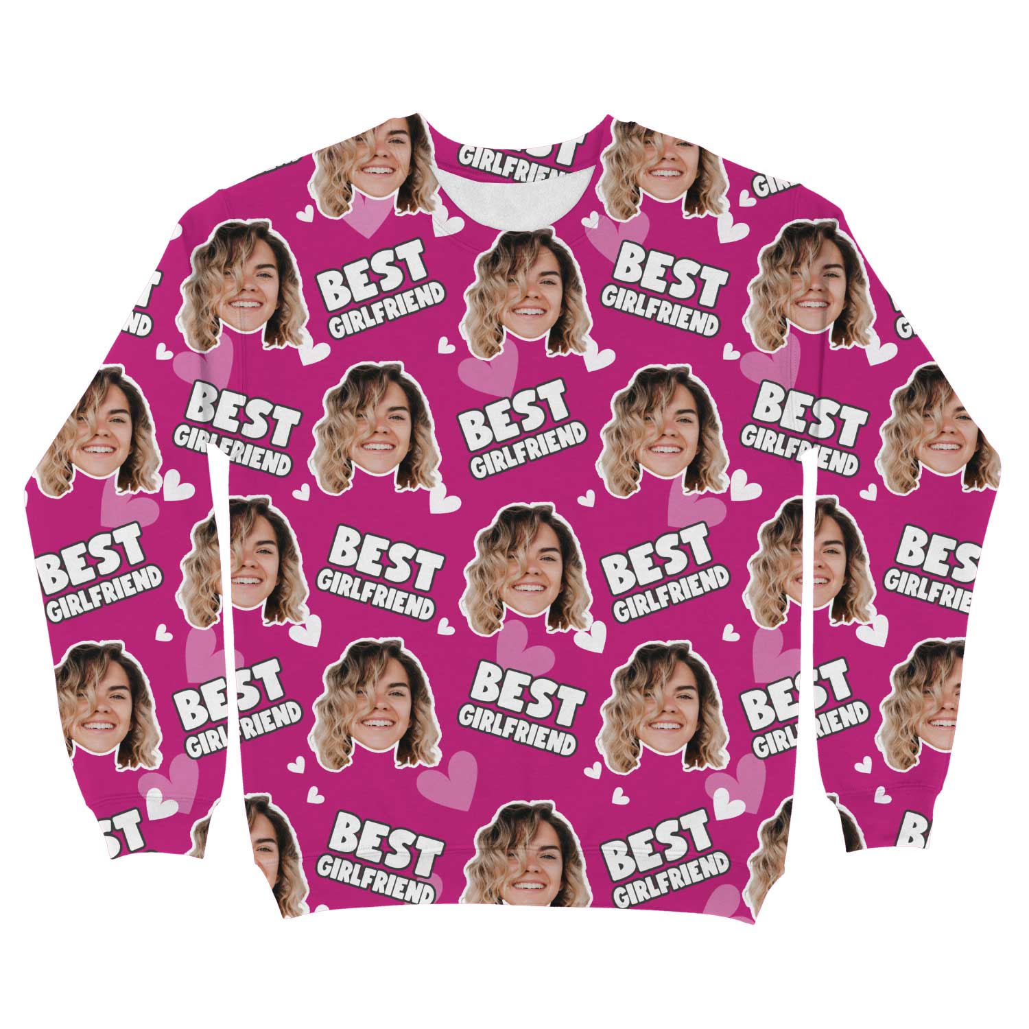Best Girlfriend Personalised Sweatshirt