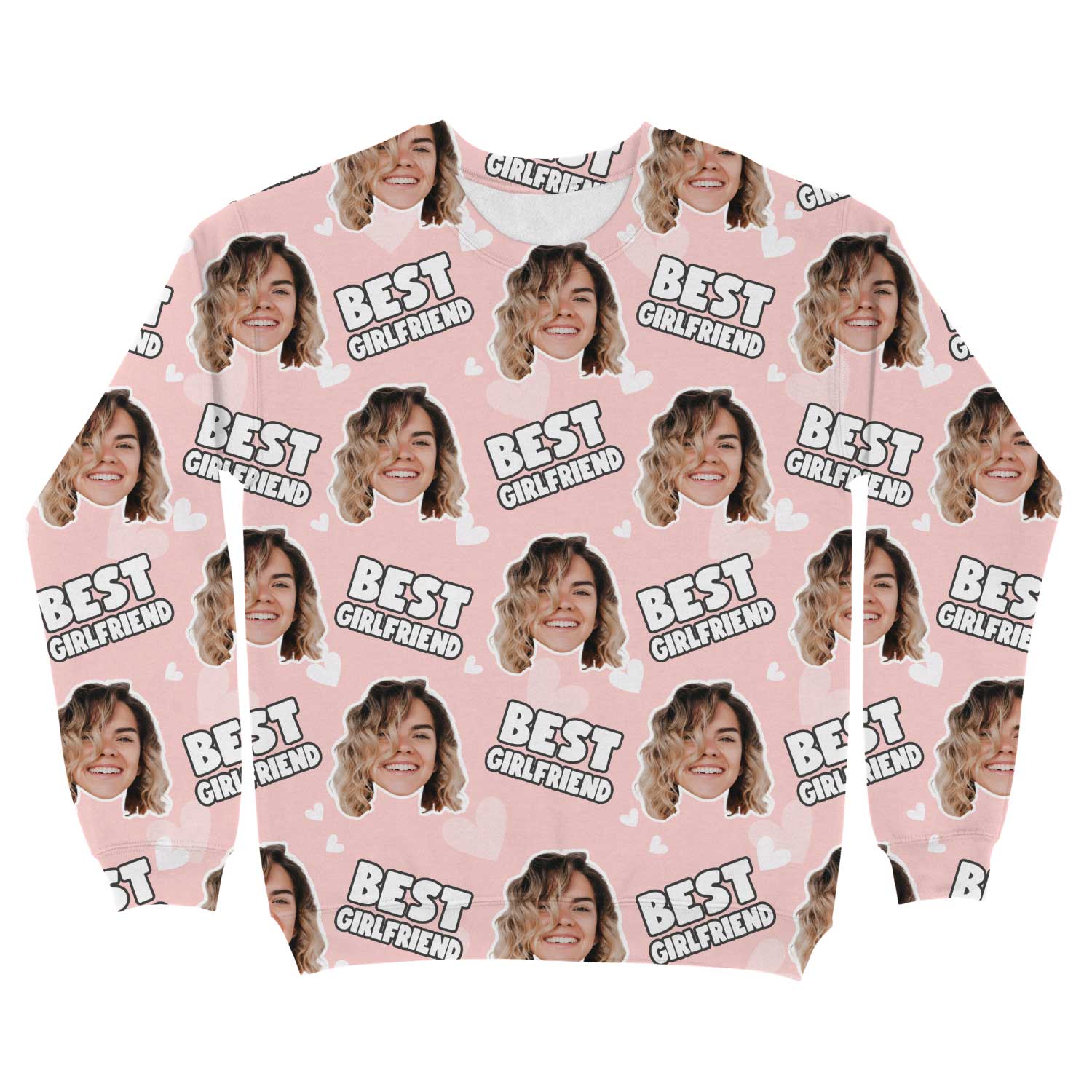 Best Girlfriend Personalised Sweatshirt