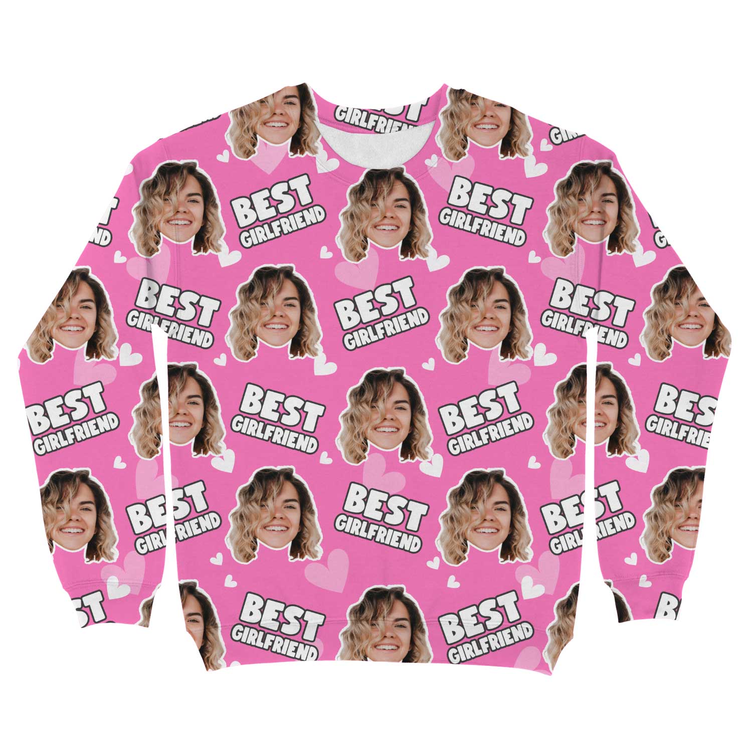 Best Girlfriend Personalised Sweatshirt