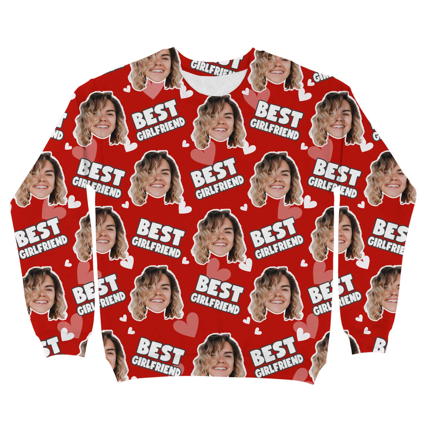 Best Girlfriend Personalised Sweatshirt
