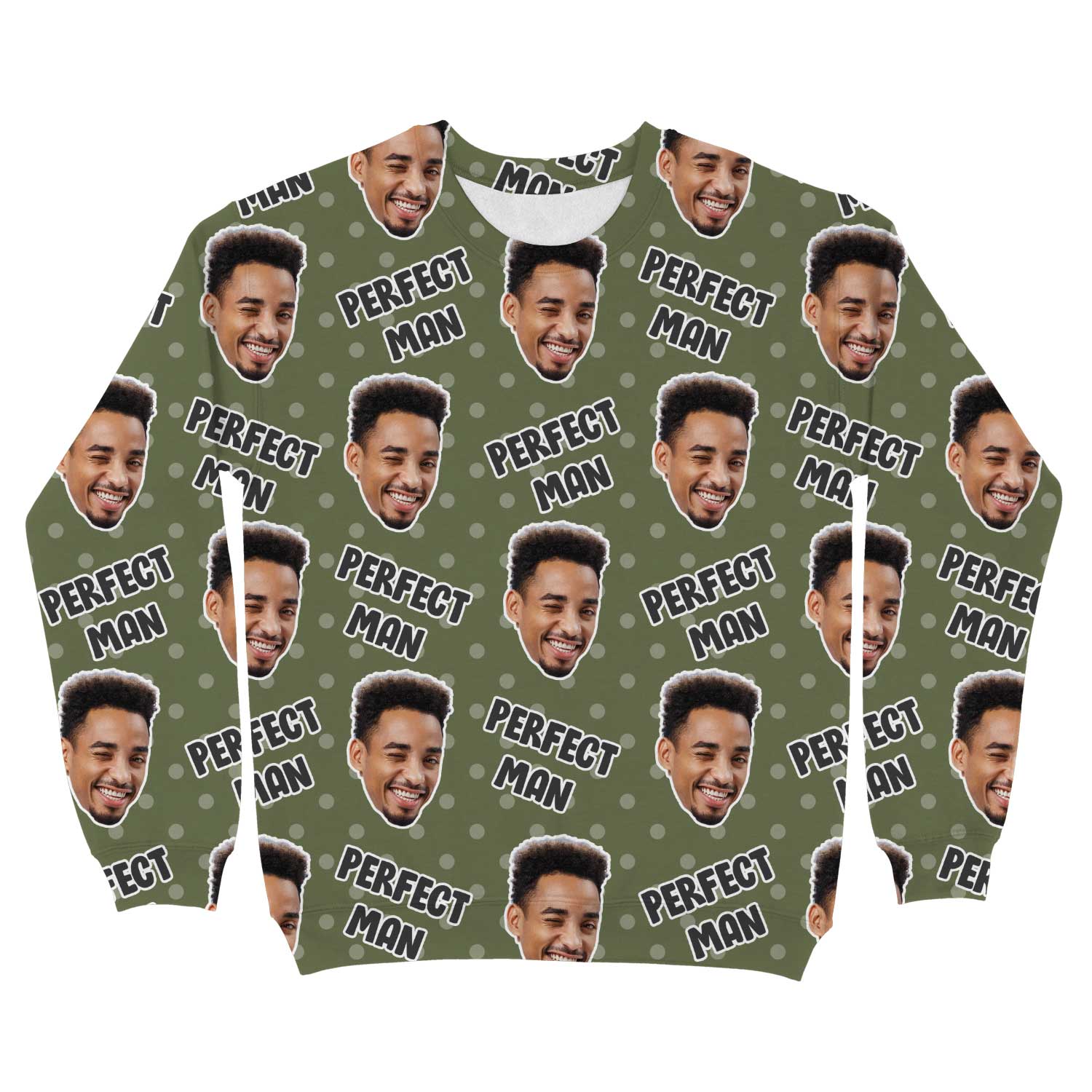 The Perfect Man Personalised Sweatshirt