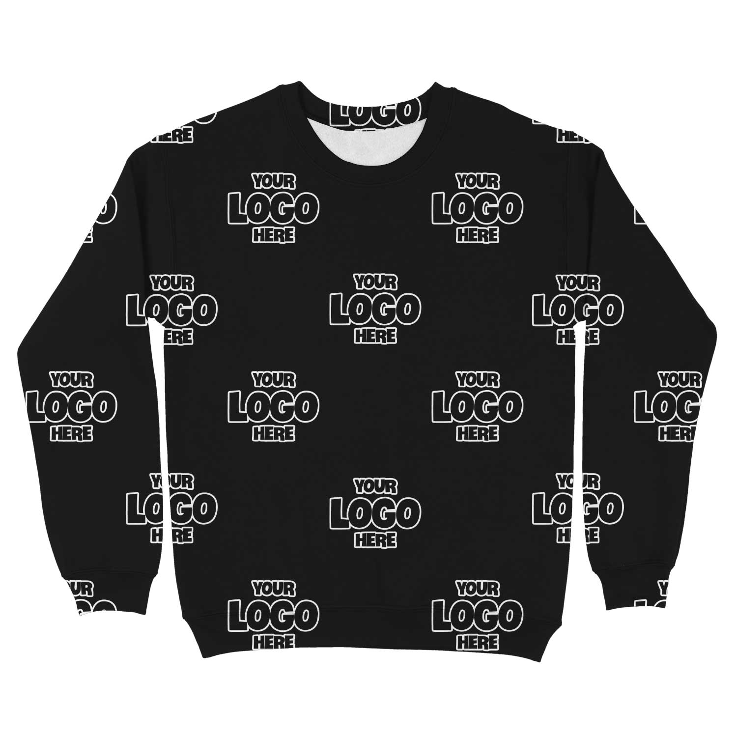 Personalised Full-Print Sweatshirt with Your Business Logo