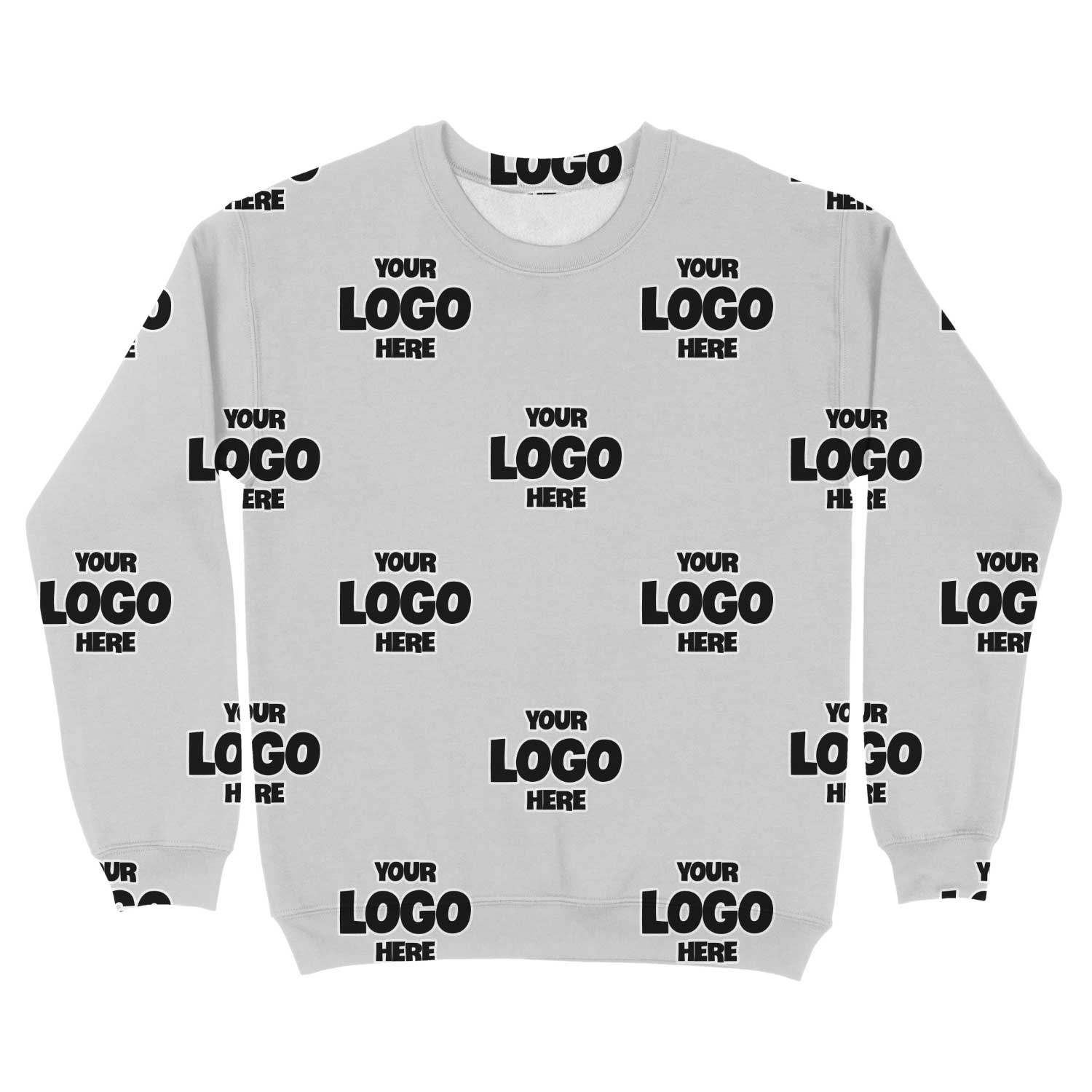 Personalised Full-Print Sweatshirt with Your Business Logo