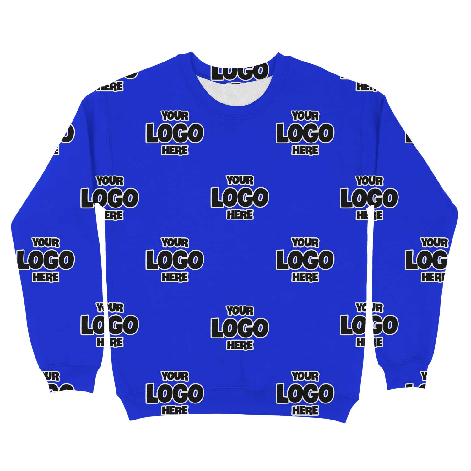 Personalised Full-Print Sweatshirt with Your Business Logo