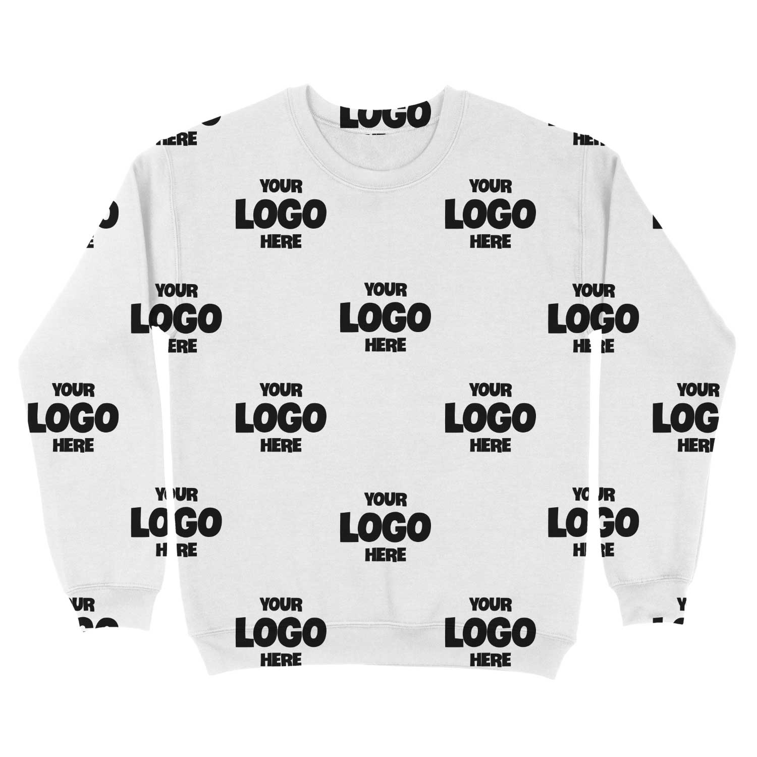 Personalised Full-Print Sweatshirt with Your Business Logo