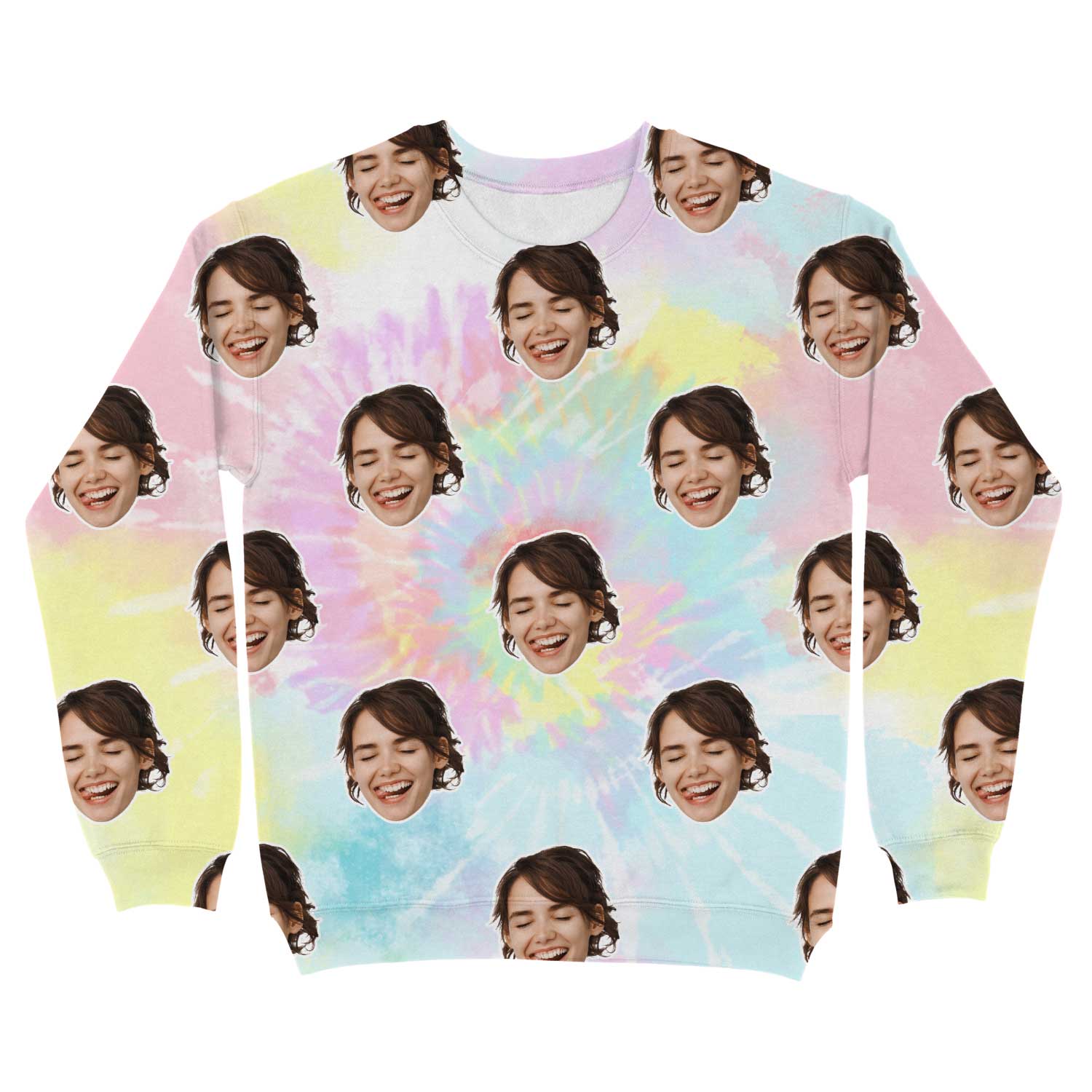 Tie Dye Personalised Sweatshirt
