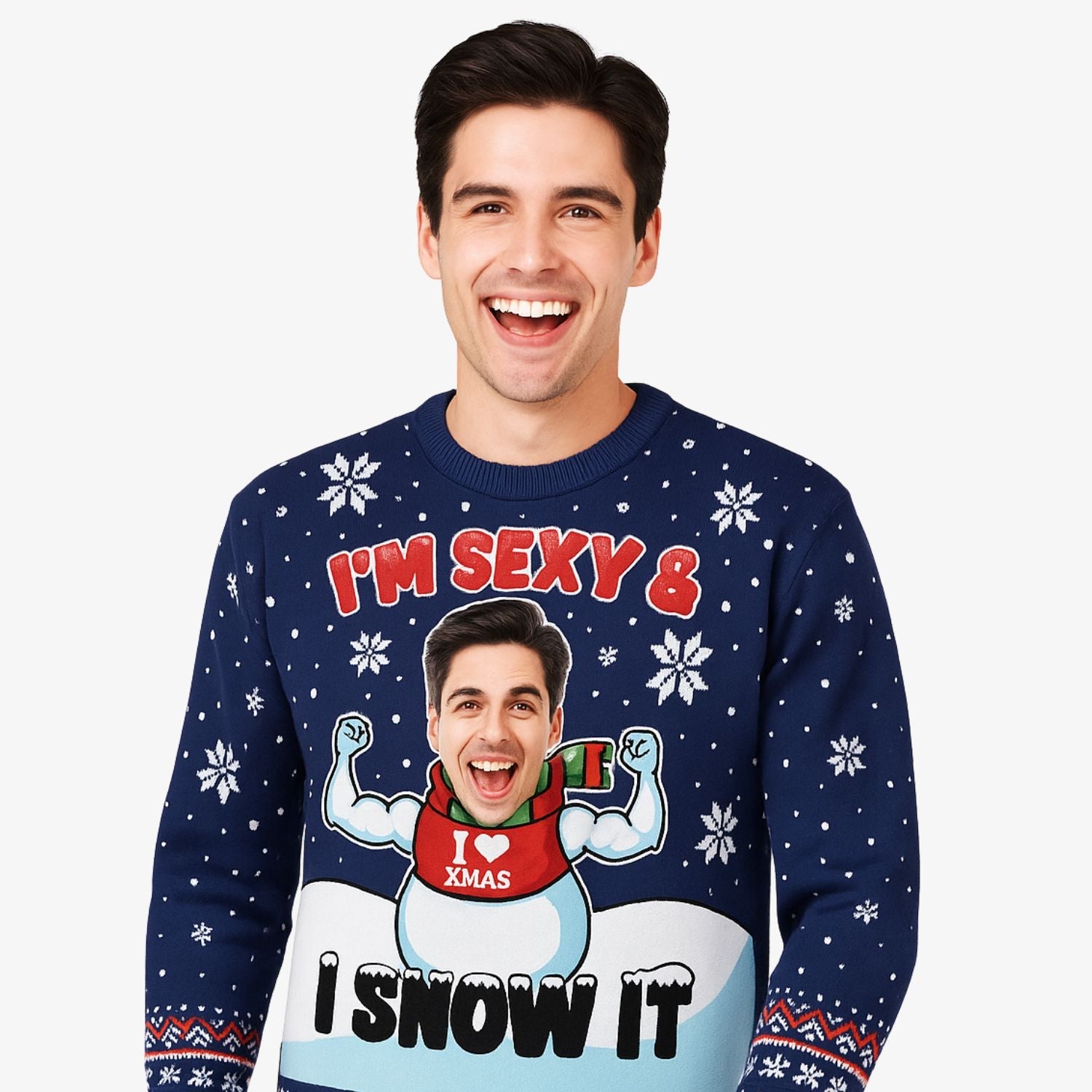 I'm Sexy and I Snow It Personalised Christmas Jumper