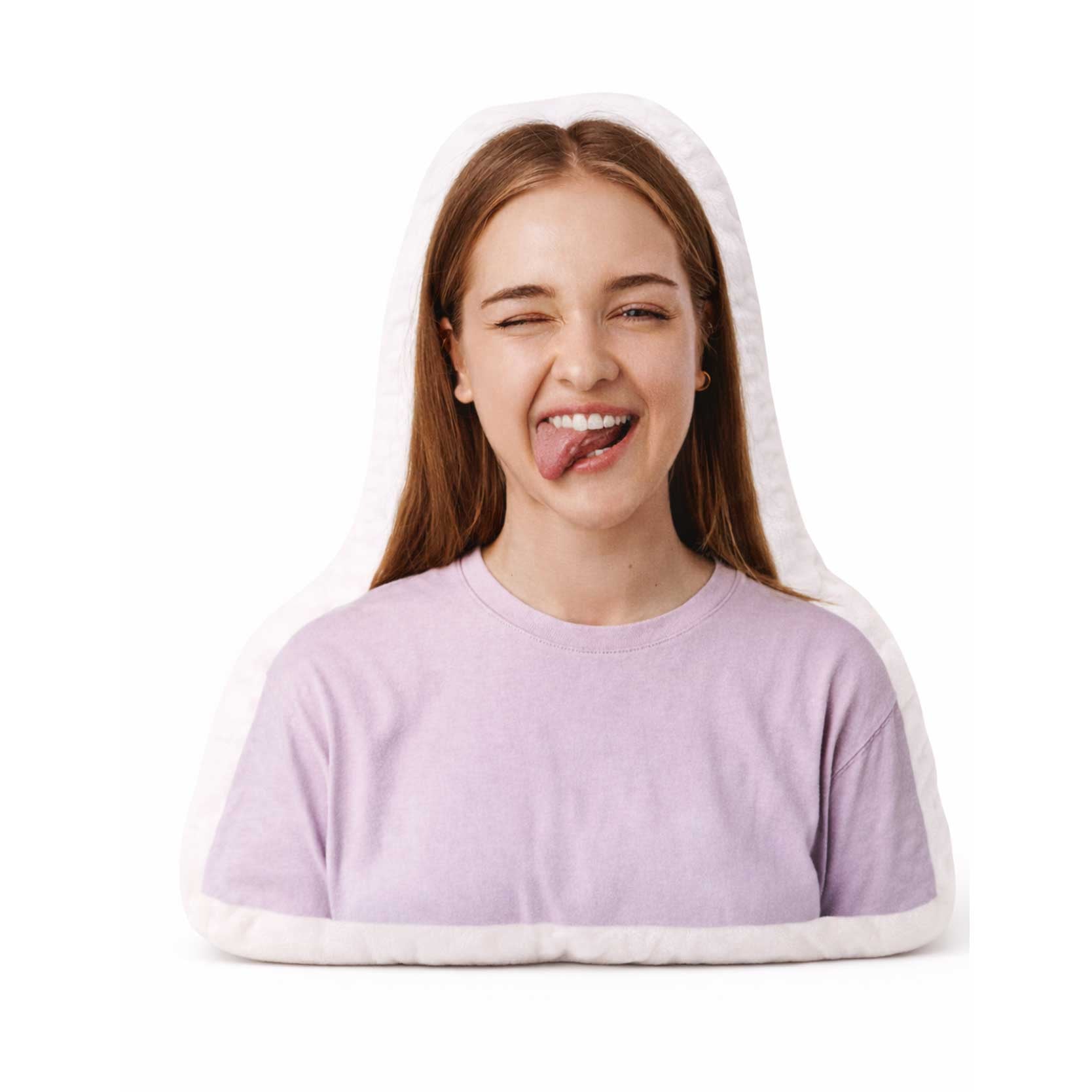 Human Photo Shaped Pillow