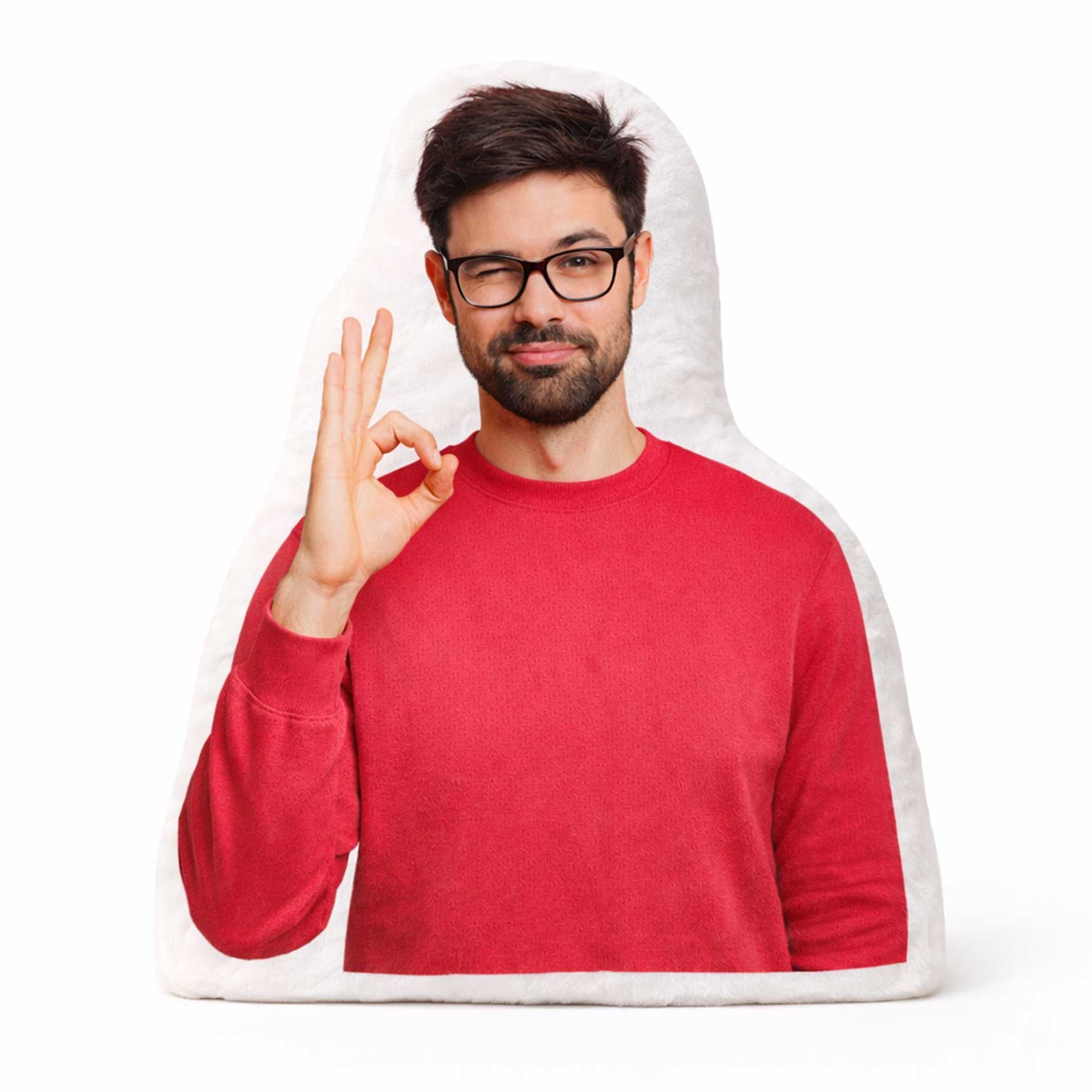 Human Photo Shaped Pillow