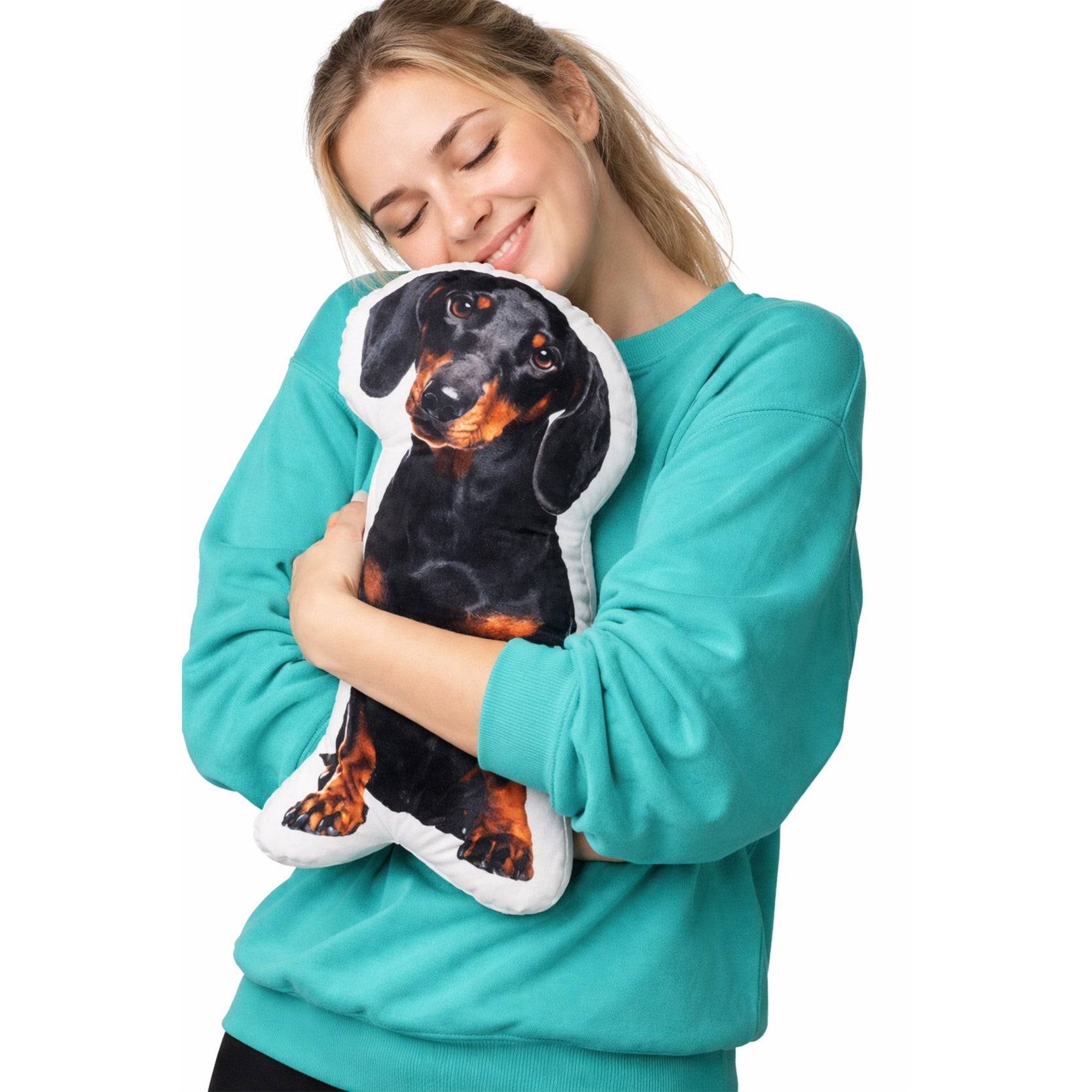 Dog Shaped Face Pillow