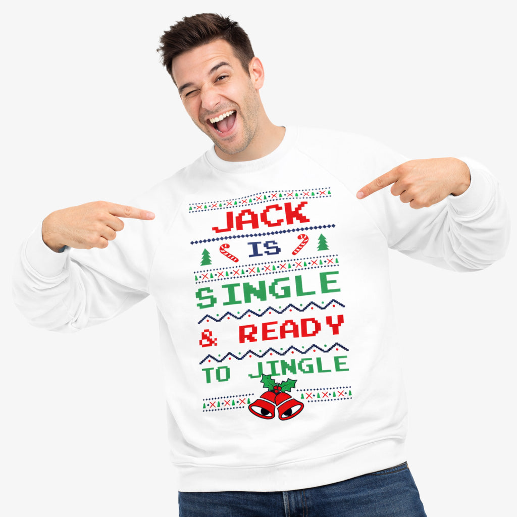 Single & Ready To Jingle Christmas Jumper