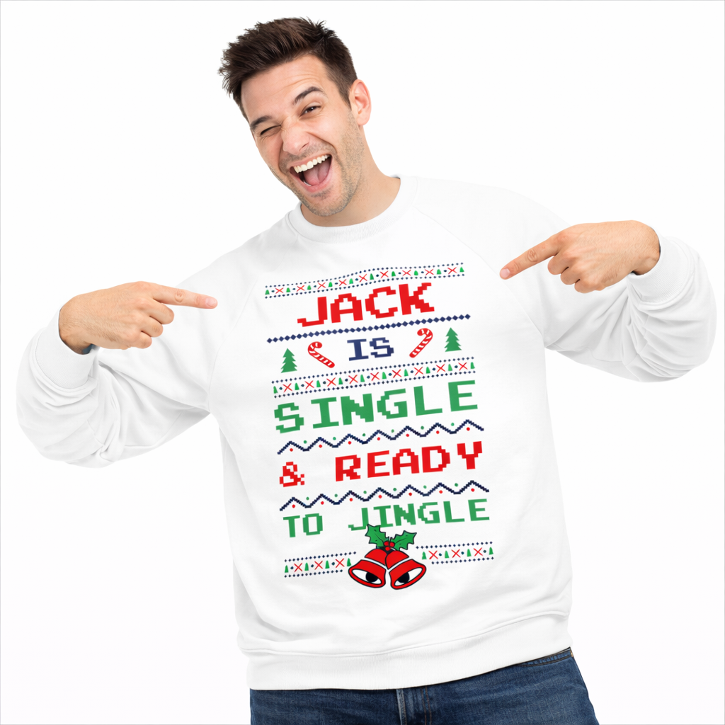 Single & Ready To Jingle Christmas Jumper