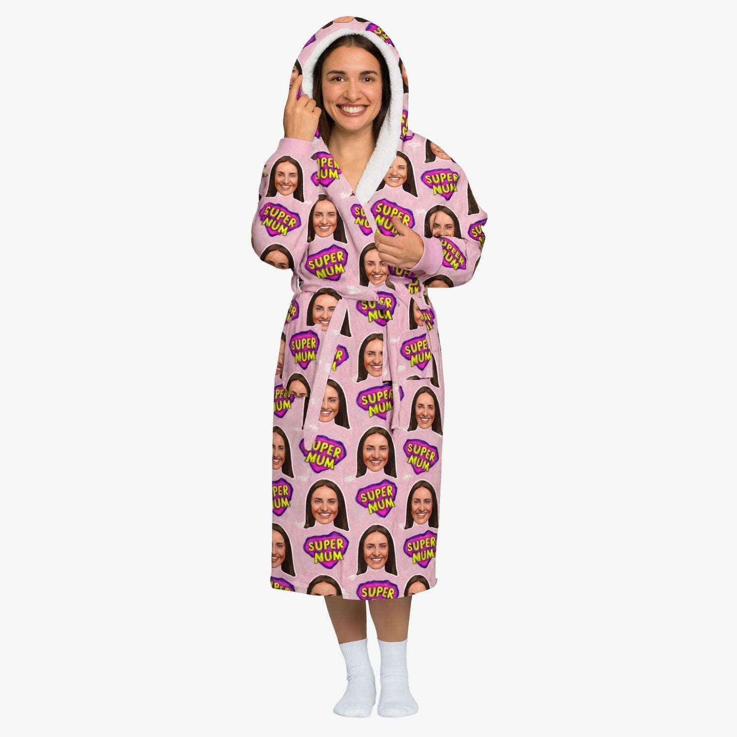 personalised dressing gown for mum