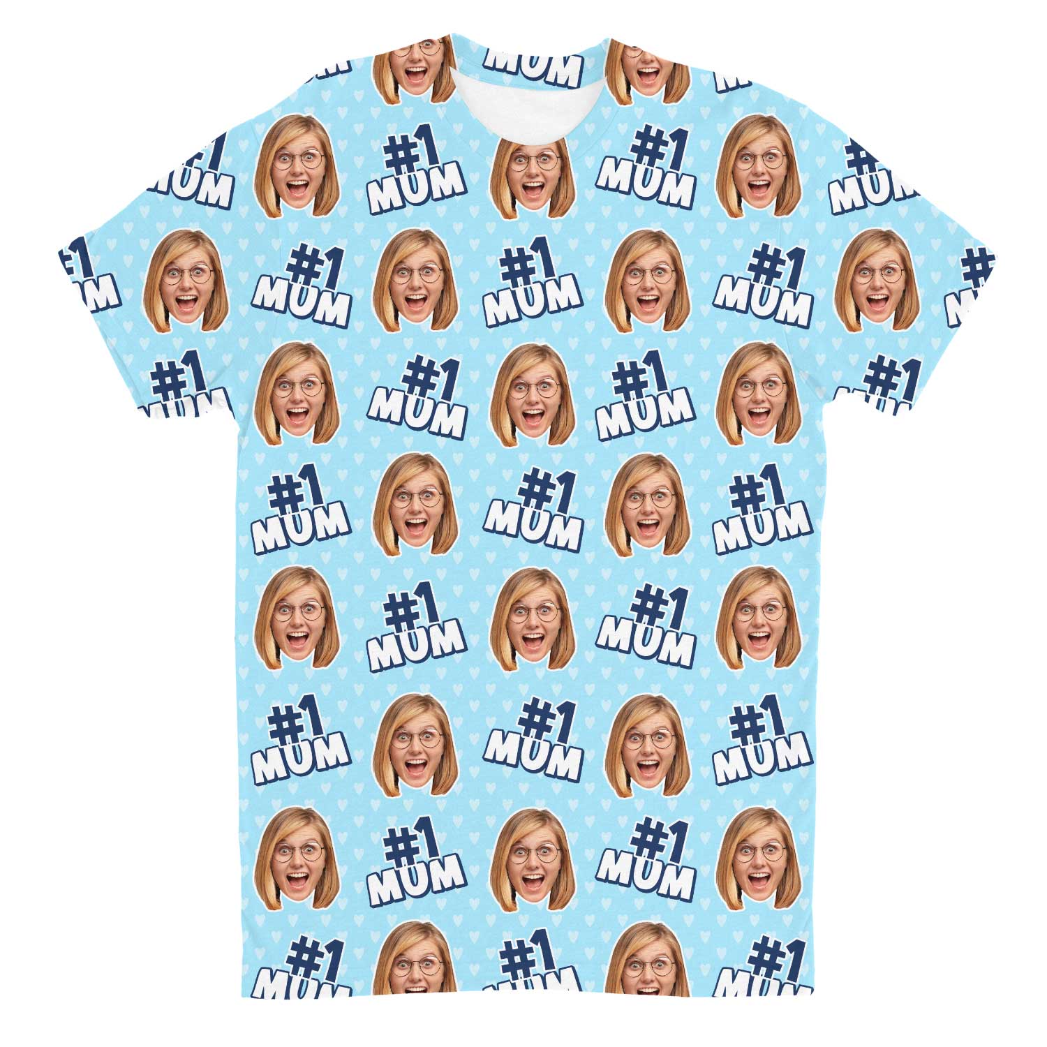 Number 1 Mum Custom T-Shirt