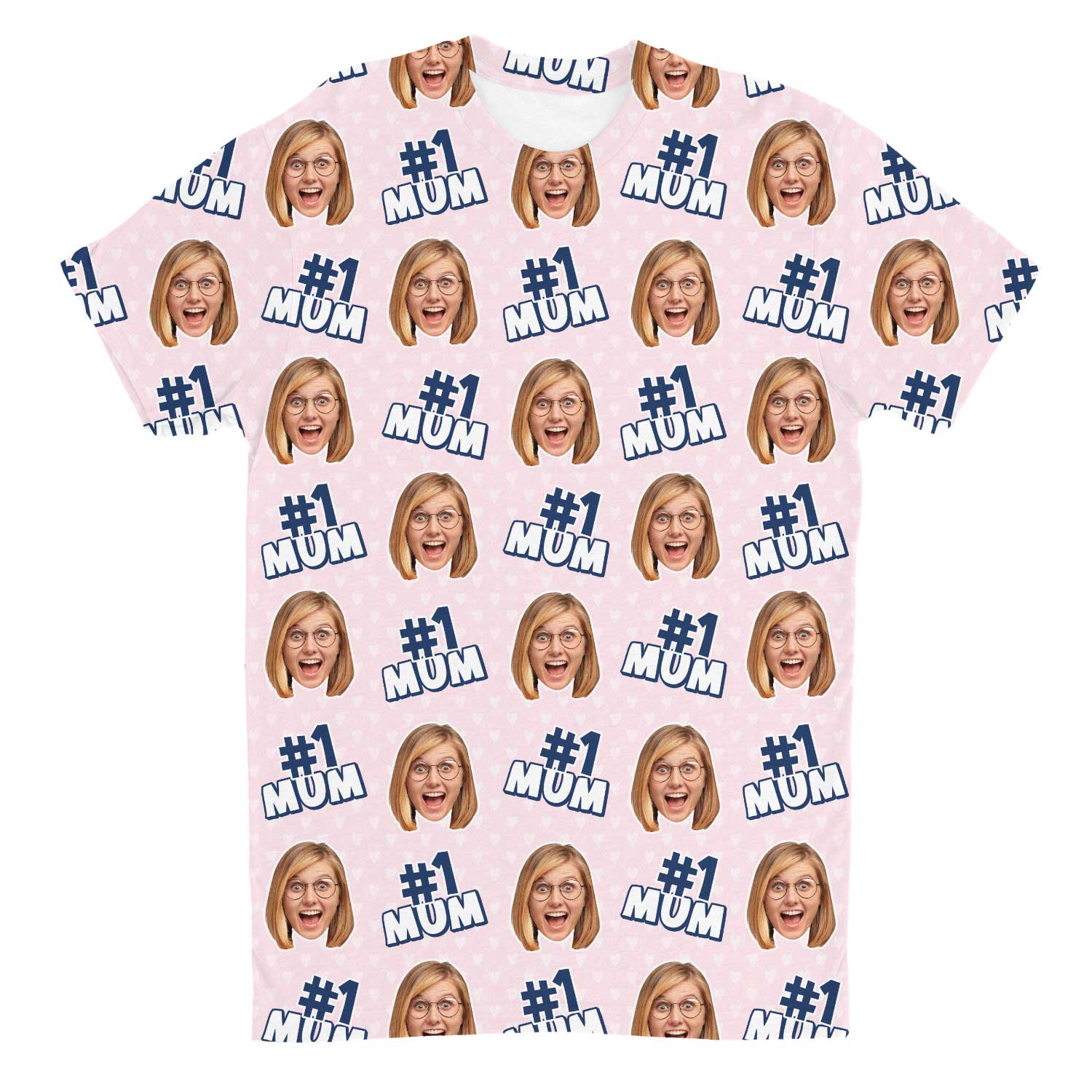 Number 1 Mum Custom T-Shirt