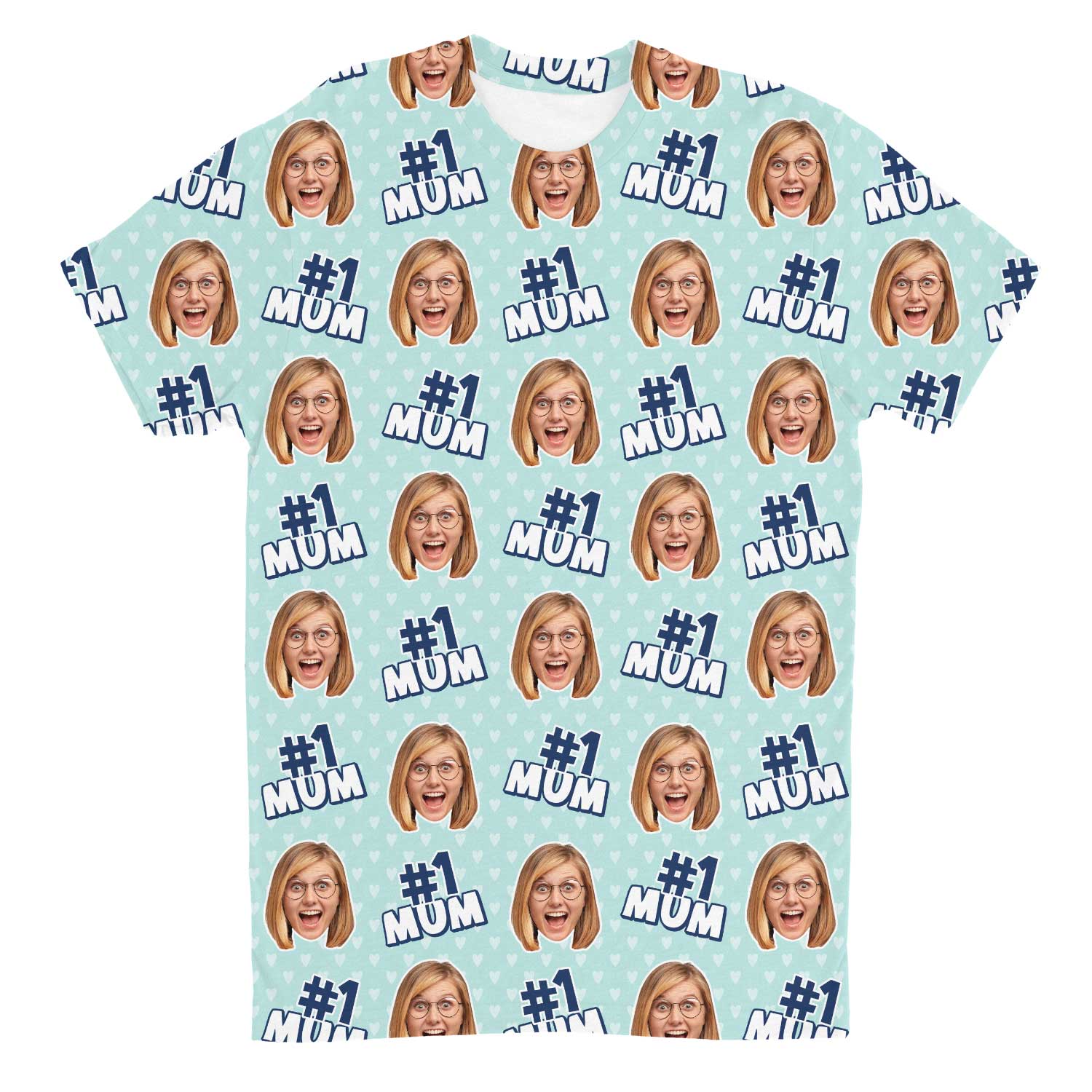 Number 1 Mum Custom T-Shirt