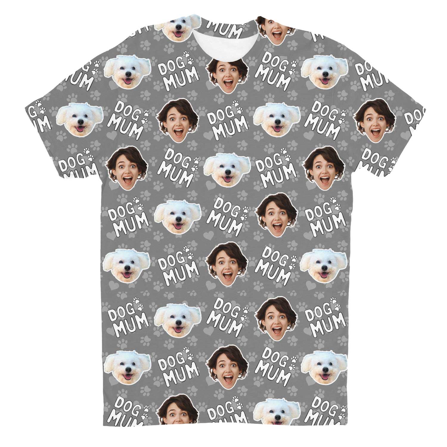 Dog Mum Custom T-Shirt