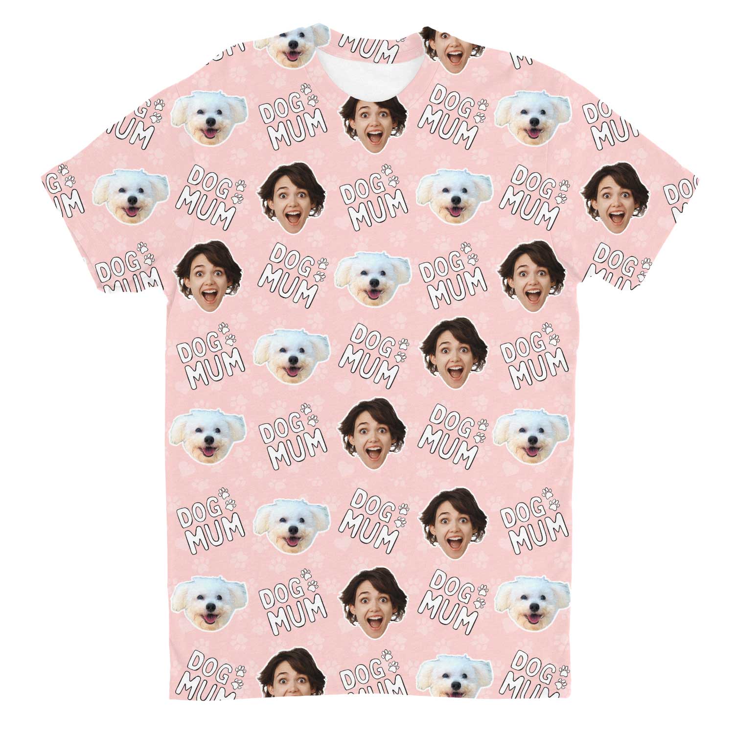 Dog Mum Custom T-Shirt