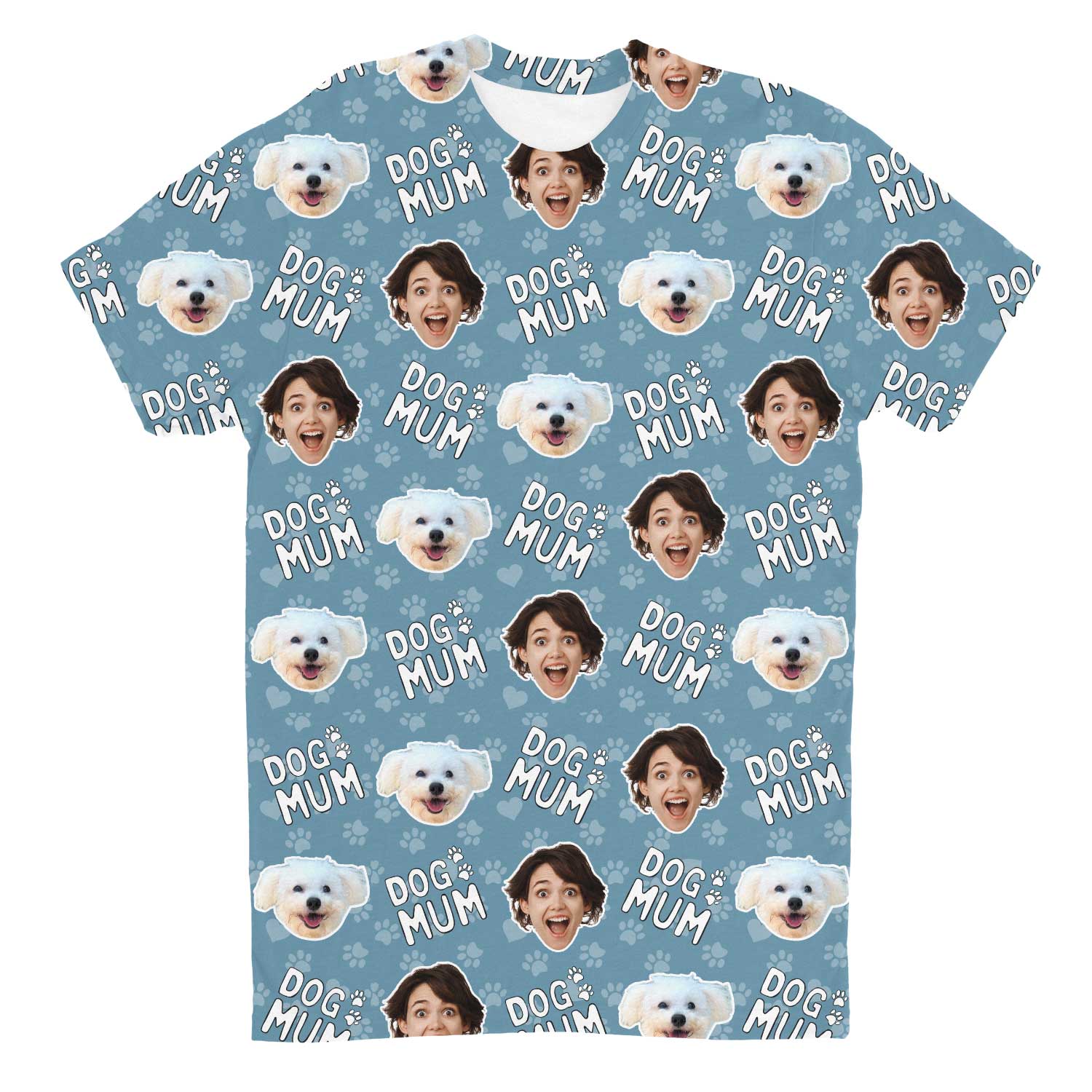 Dog Mum Custom T-Shirt