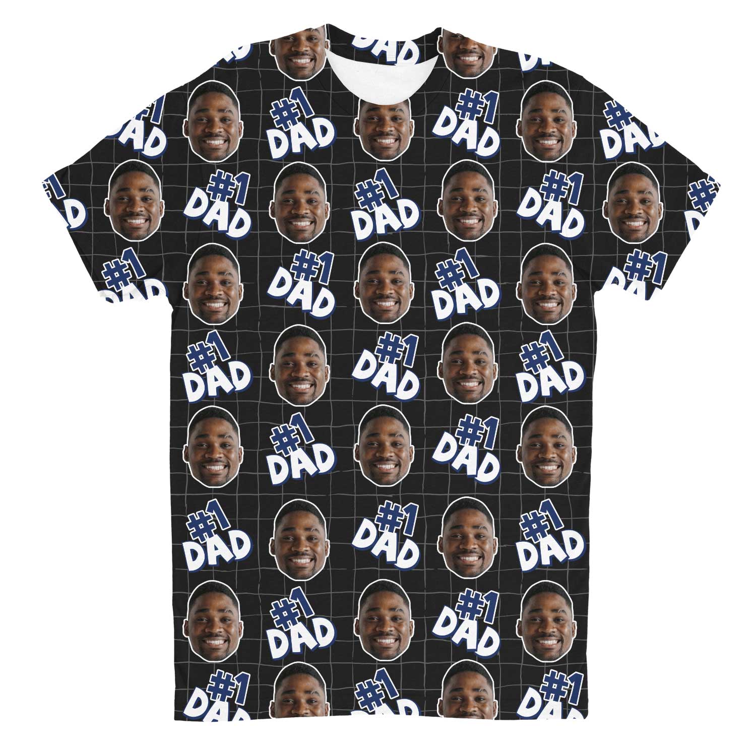 Number 1 Dad Custom T-Shirt