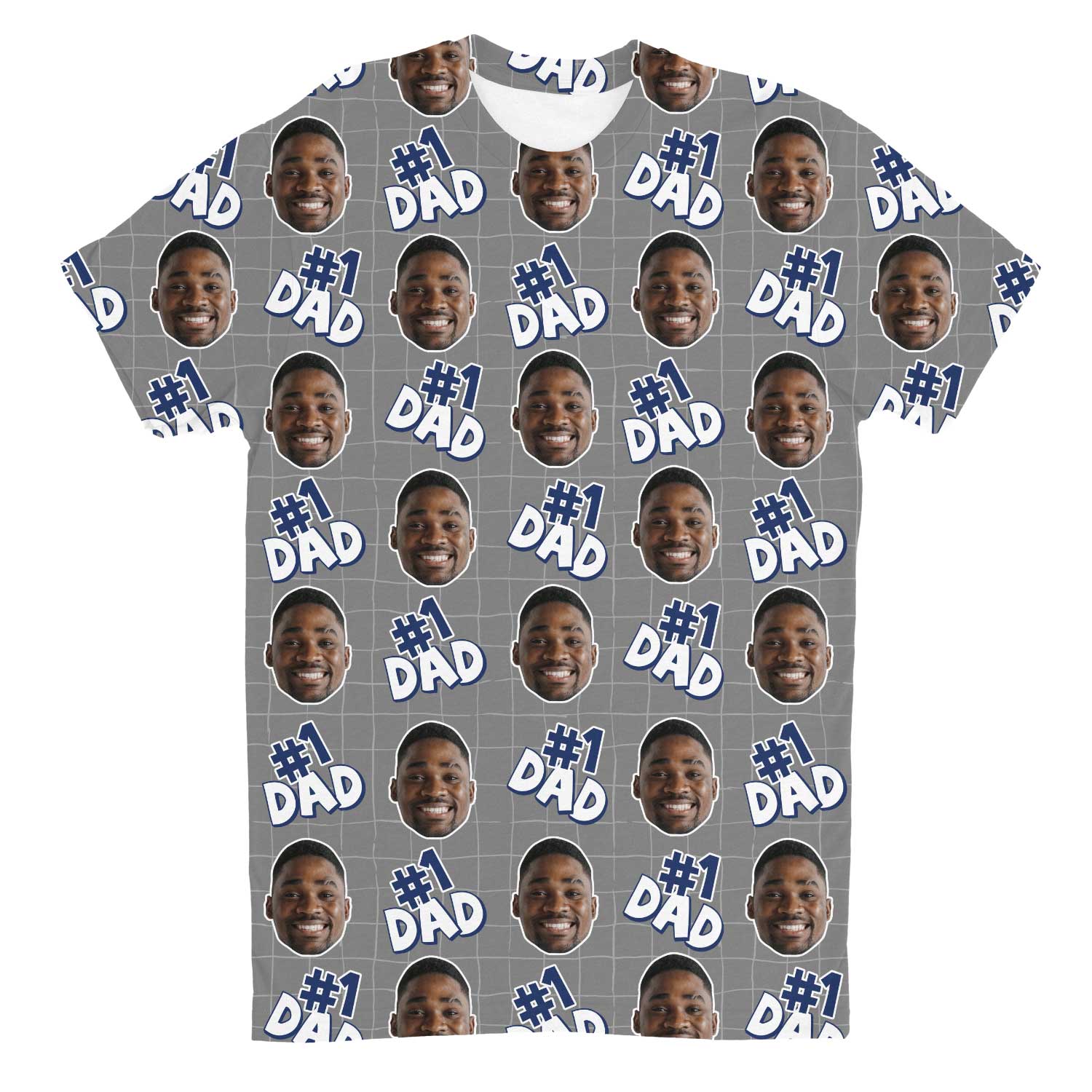 Number 1 Dad Custom T-Shirt