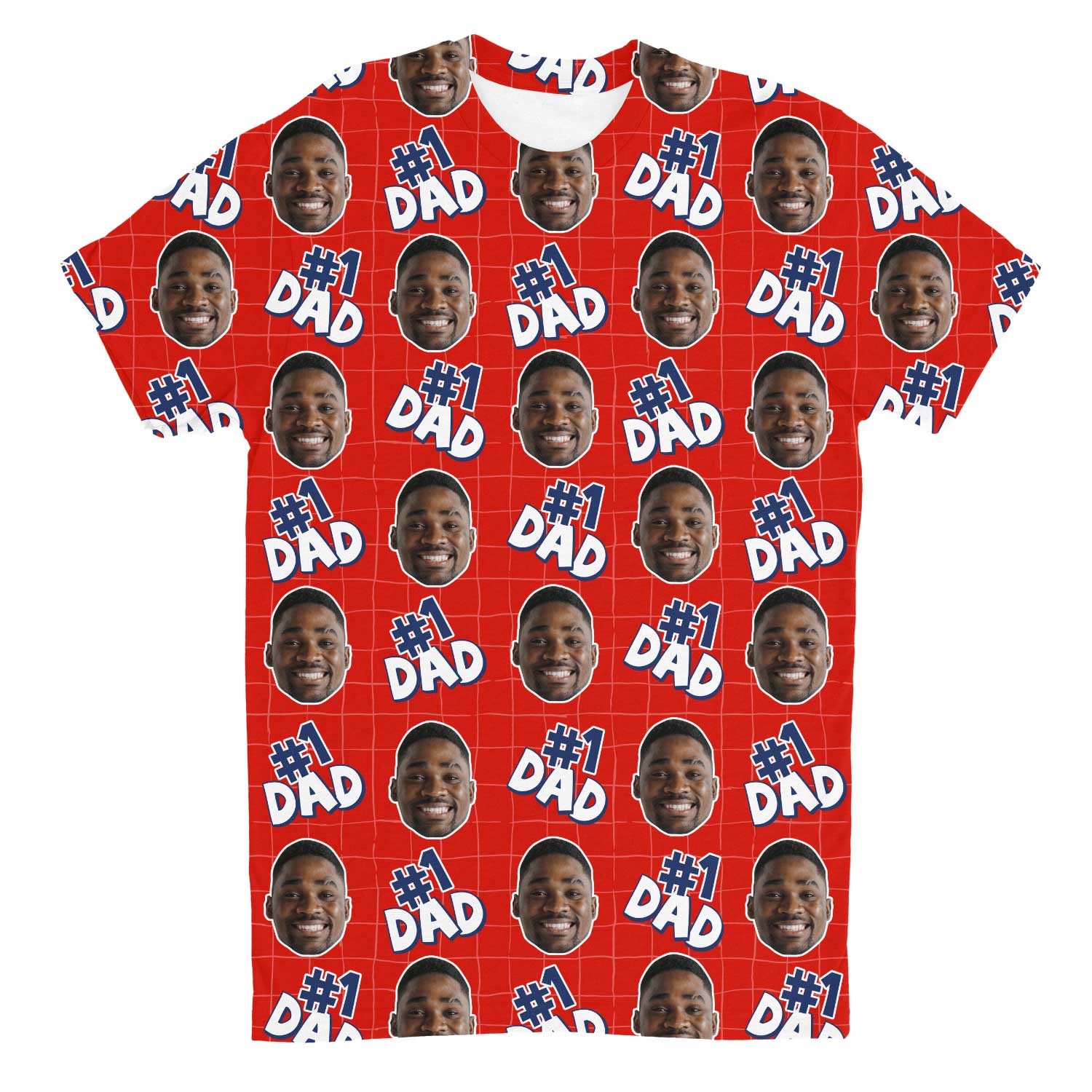 Number 1 Dad Custom T-Shirt