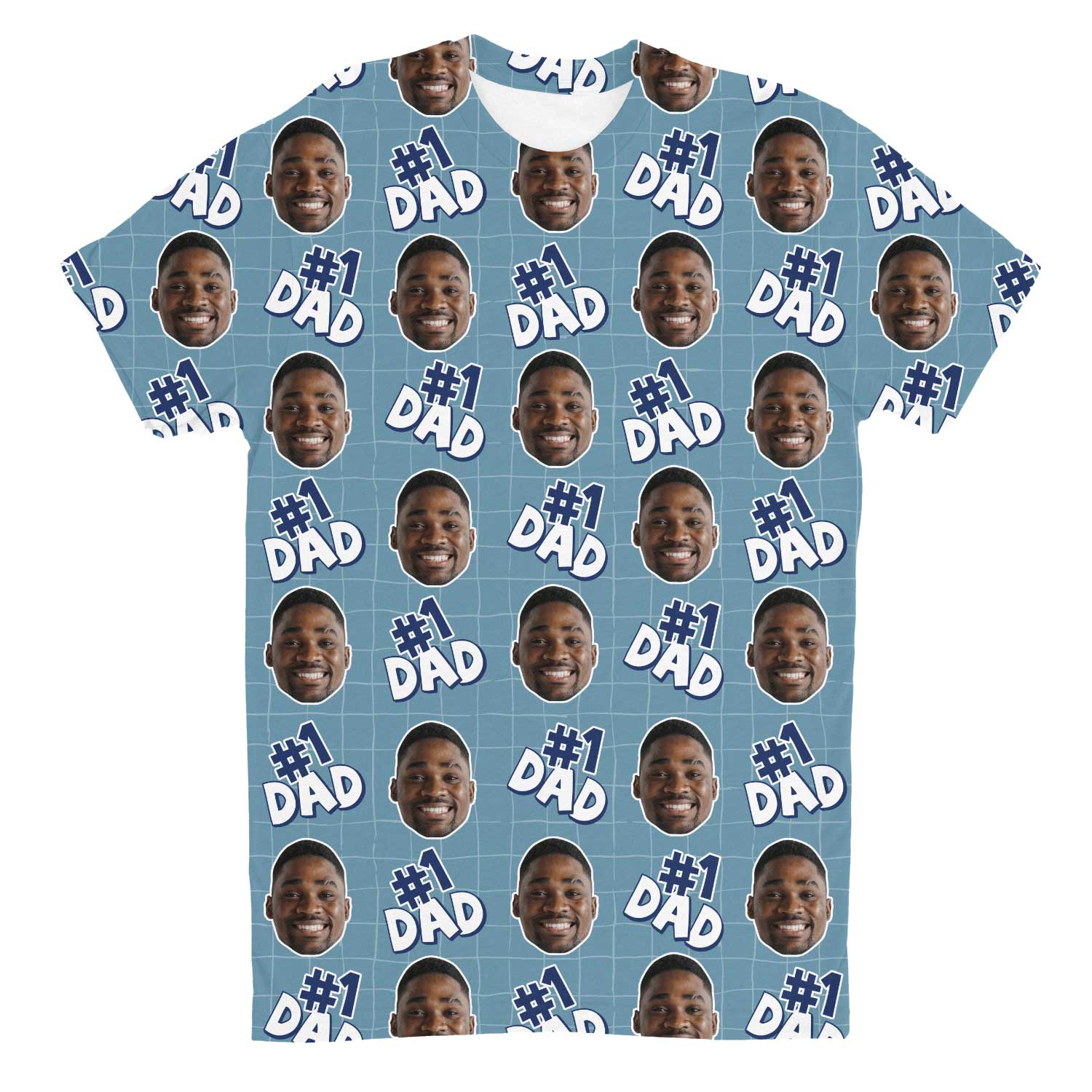 Number 1 Dad Custom T-Shirt