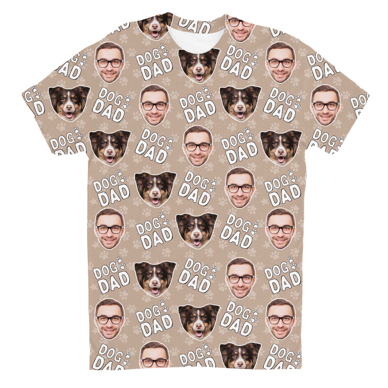 Dog Dad Custom T-Shirt