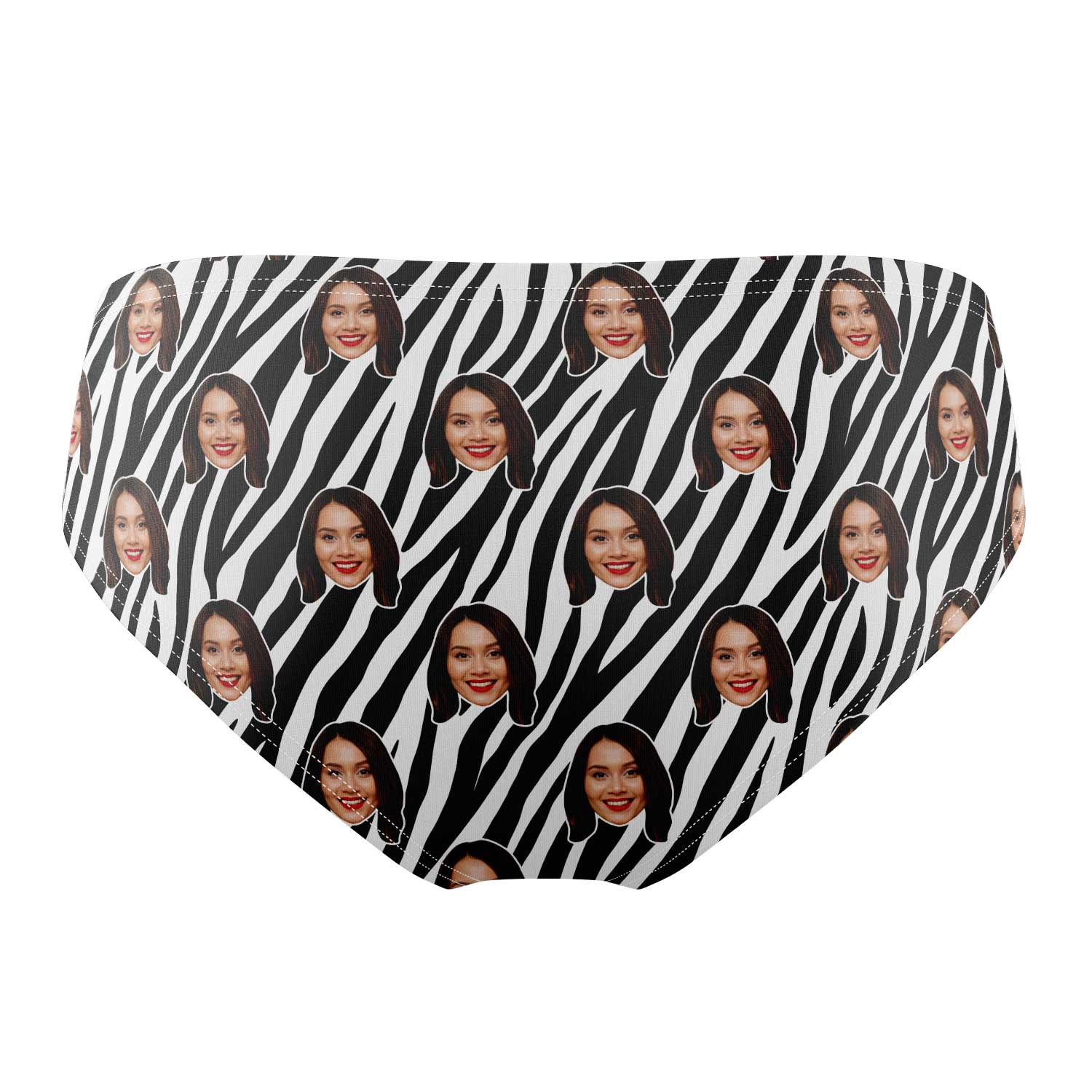 Zebra funny Swim Trunks