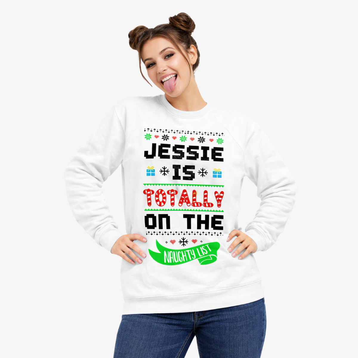 Totally On The Naughty List Sweatshirt