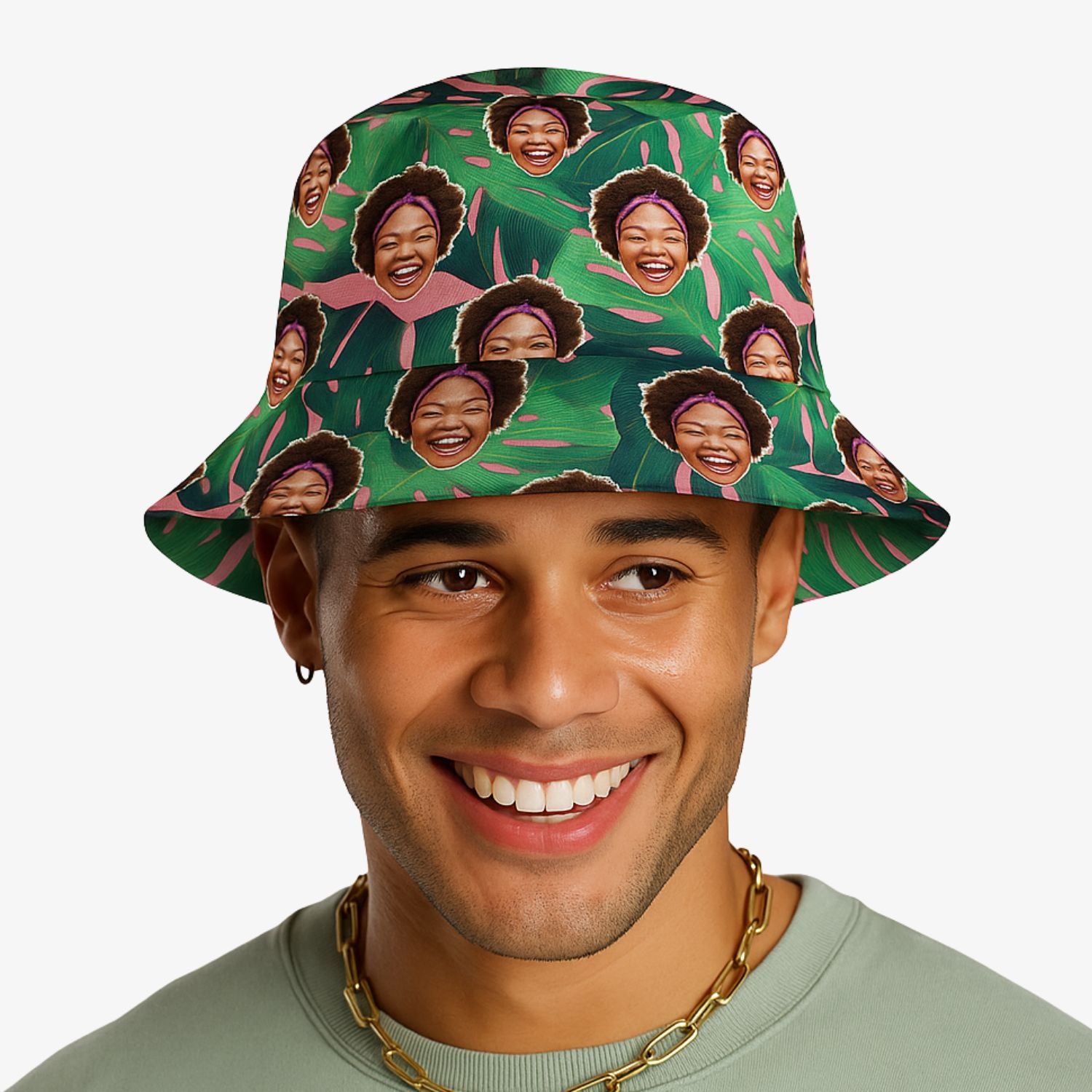 Tropical Custom Bucket Hat