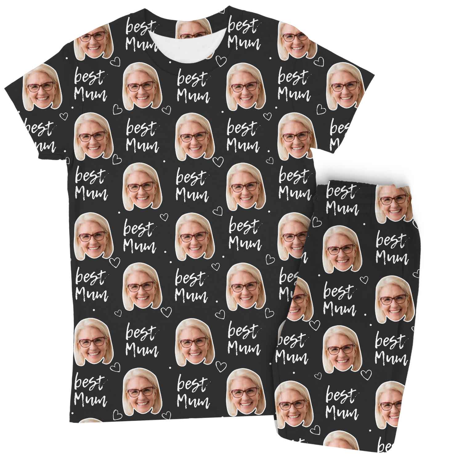 Women's Best Mum Personalised Pyjamas - Trouser Set