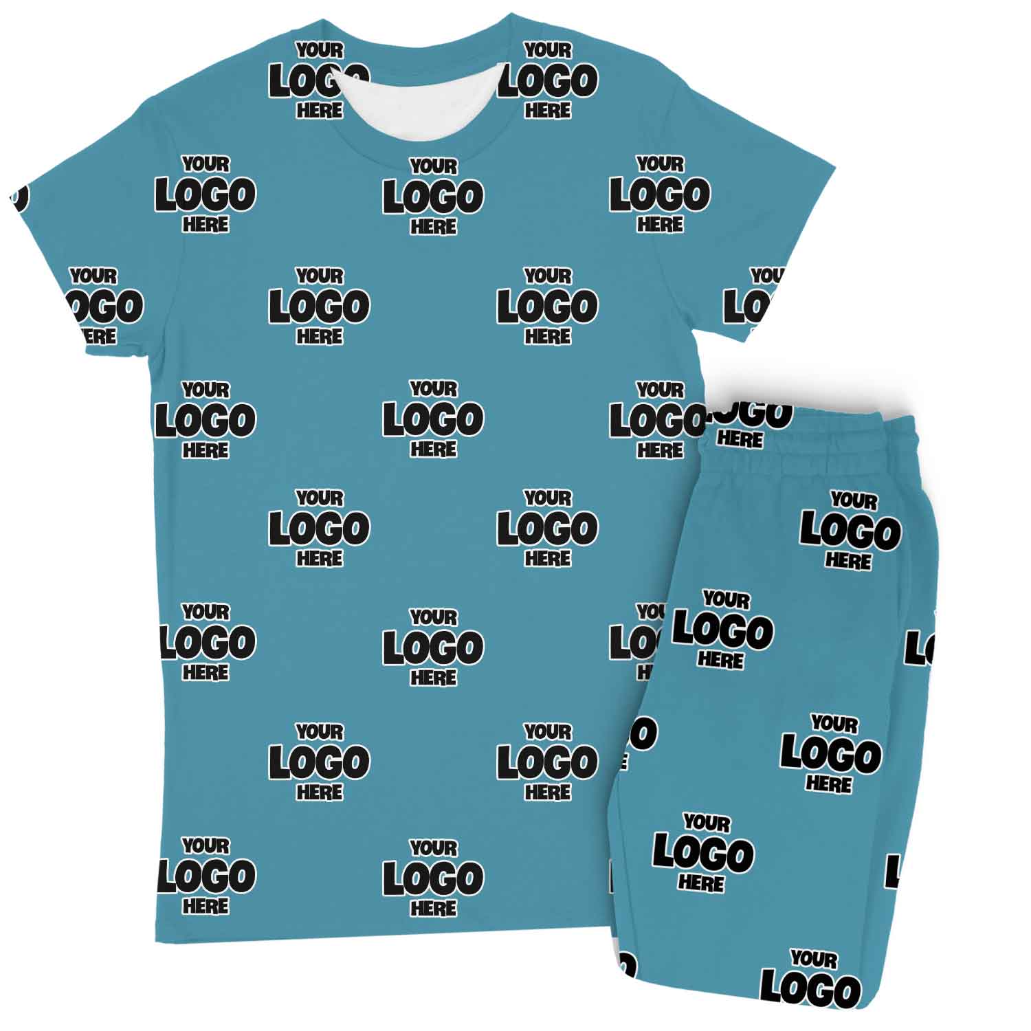 Women's Logo Personalised Pyjamas - Trouser Set