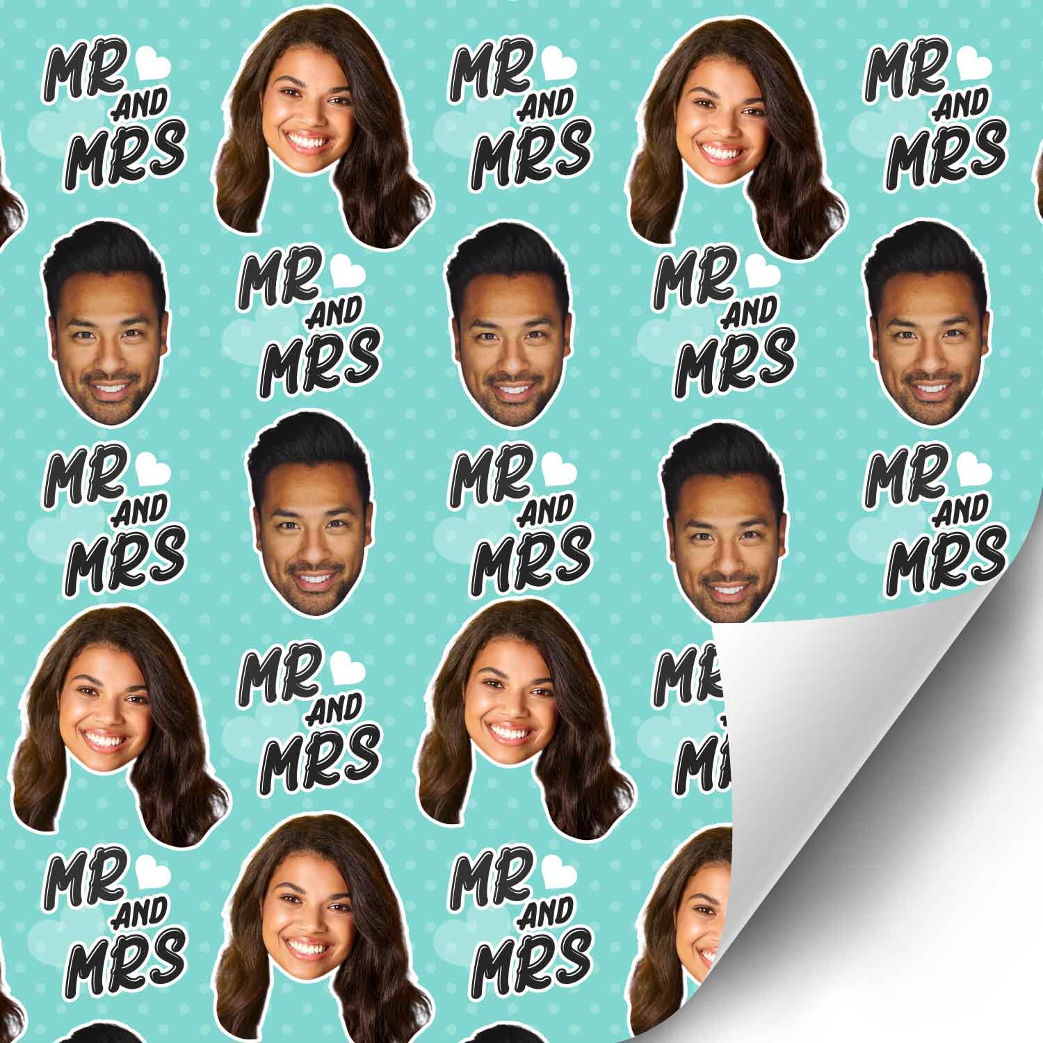 Mr & Mrs Wrapping Paper