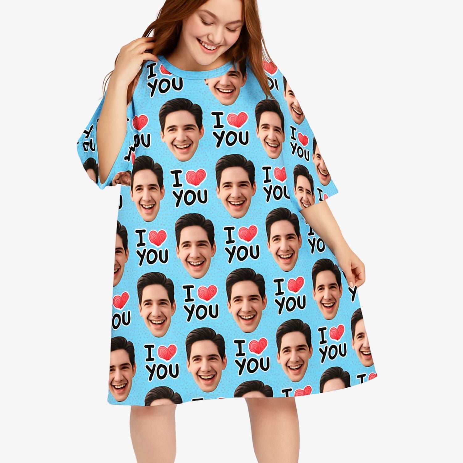 I Heart You Custom Sleep Tee