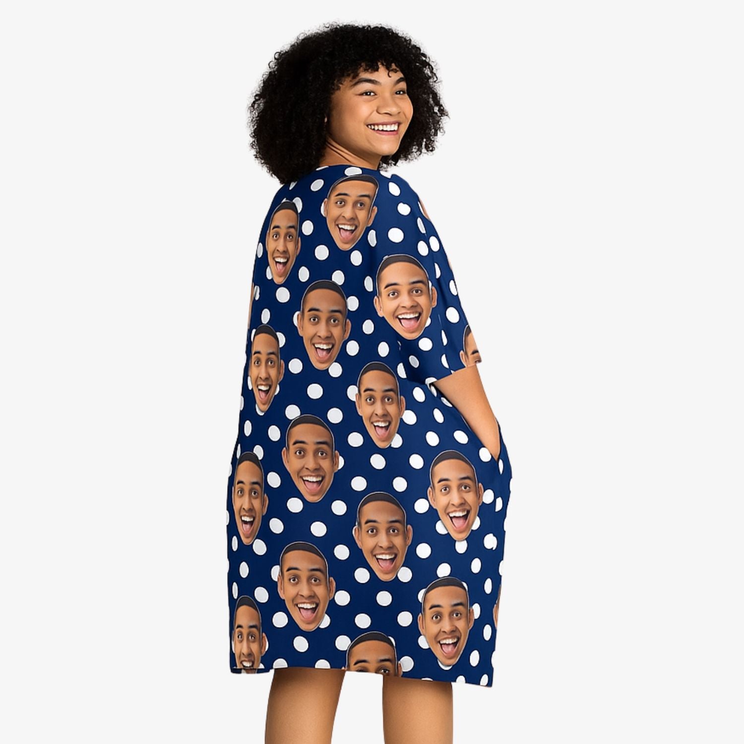 Polka Dot Custom Sleep Tee