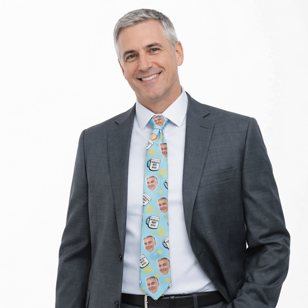 World's Best Boss Tie