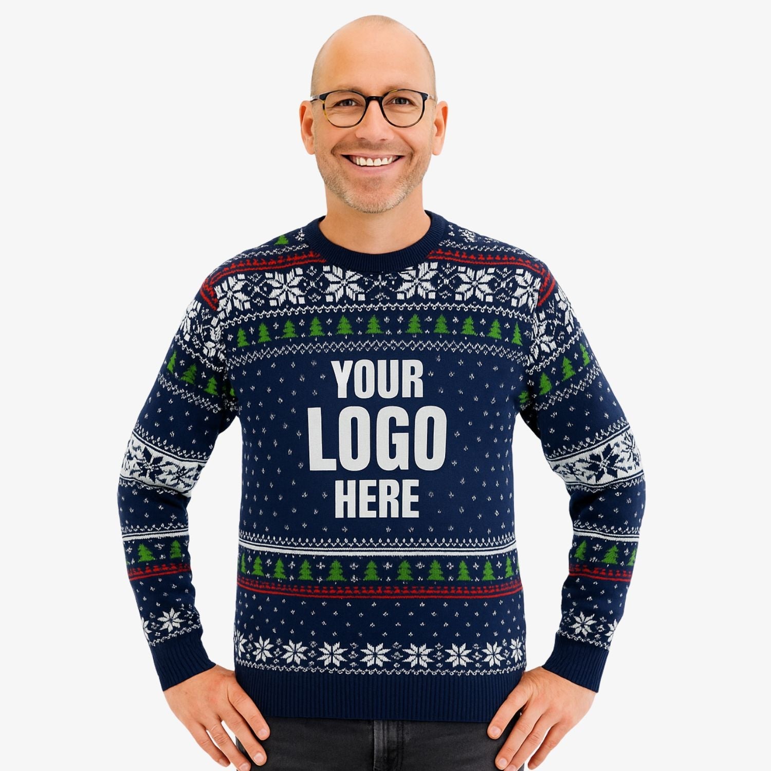 Your Logo Personalised Christmas Jumper