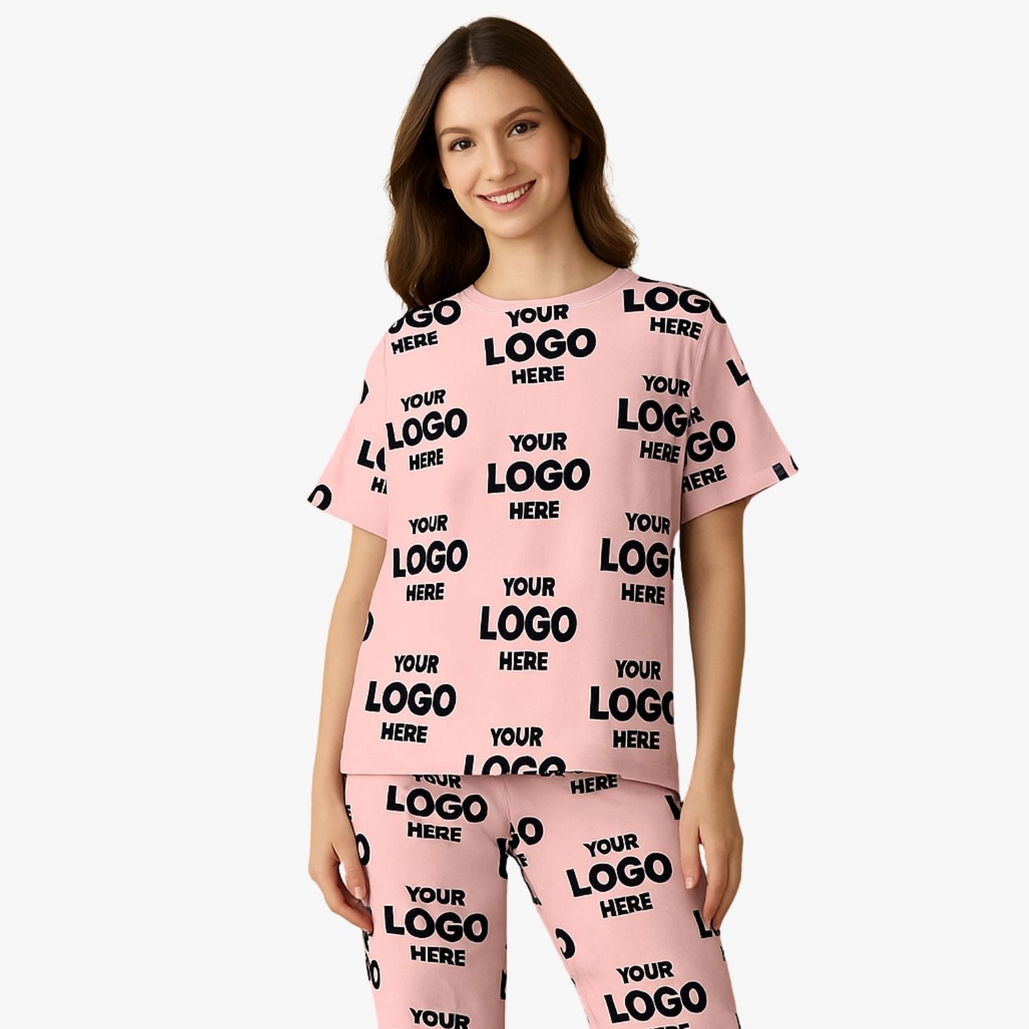 Women's Logo Personalised Pyjamas