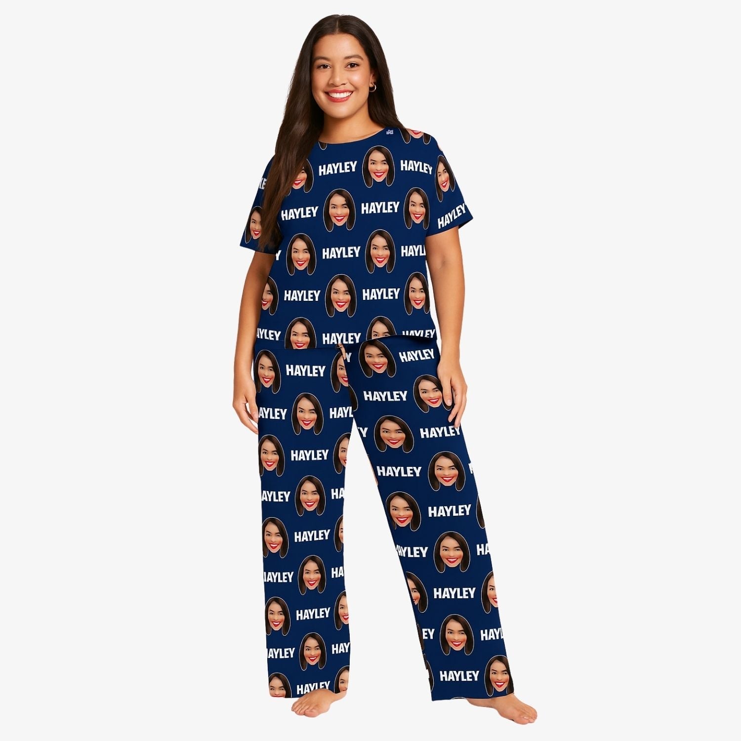 Women's Face & Name custom jammies