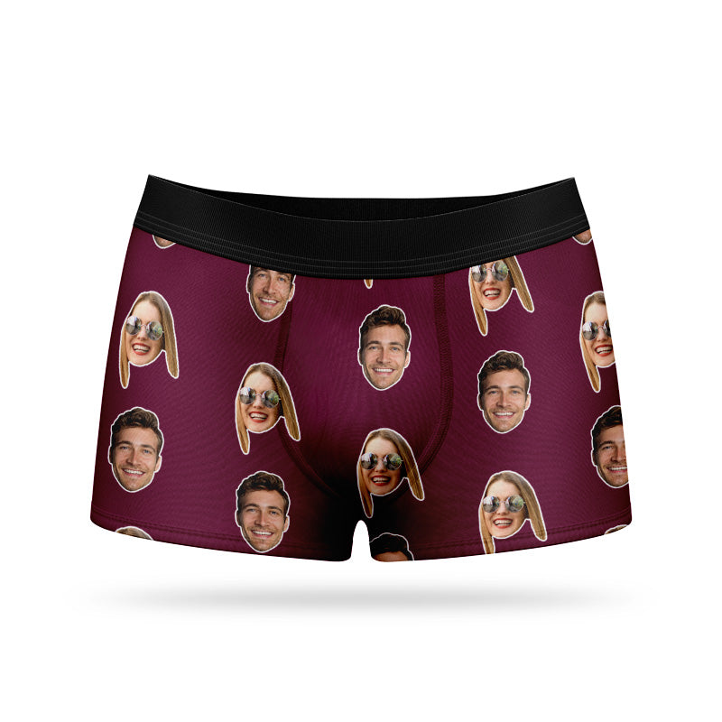 Couples Personalised Boxers