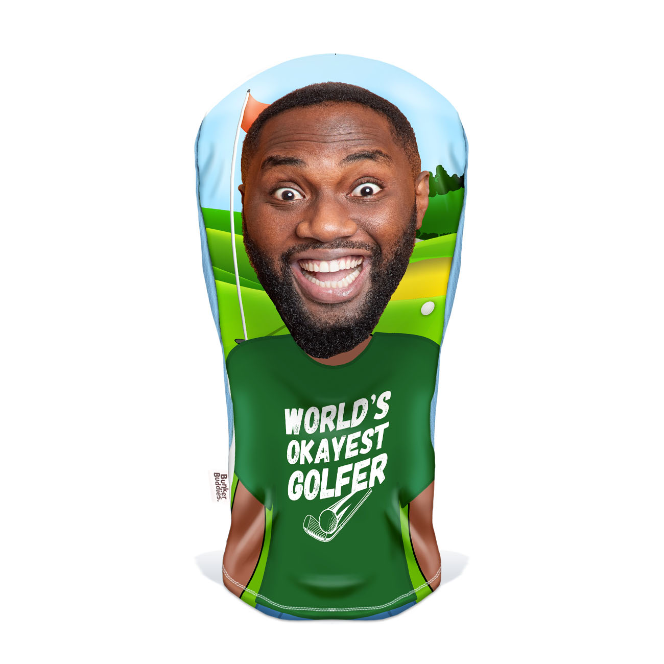 World's Okayest Golfer Golf Head Cover